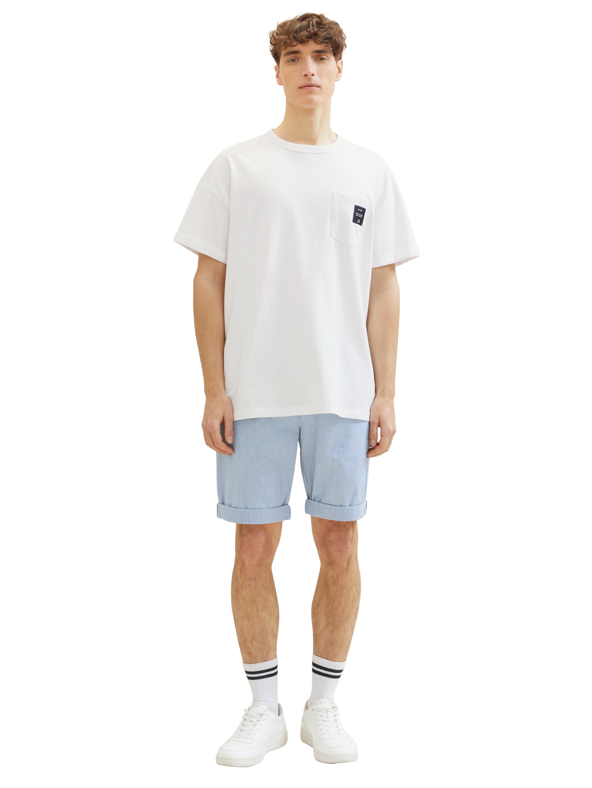 3. Bild von TOM TAILOR Denim Shorts, mit Dehnbund