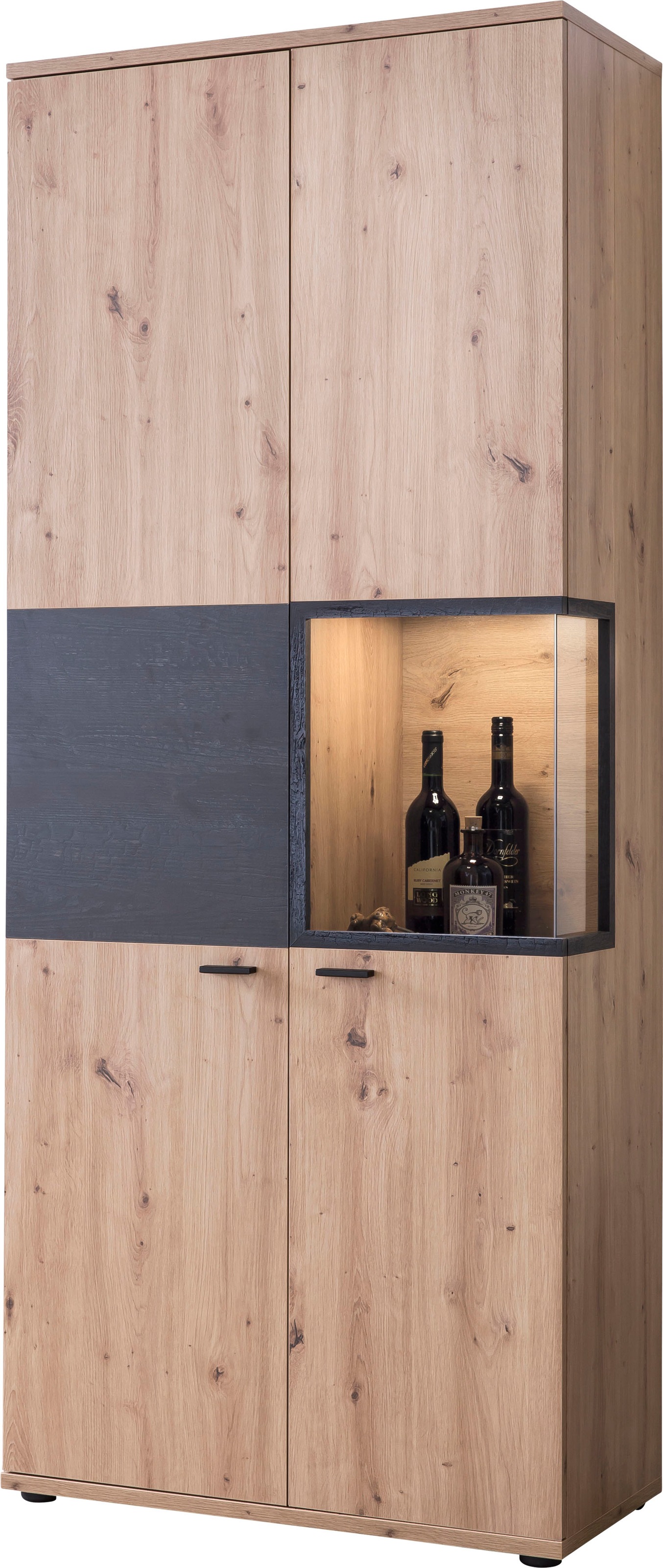 HELA Vitrine "Atlanta" Höhe 197 cm günstig online kaufen