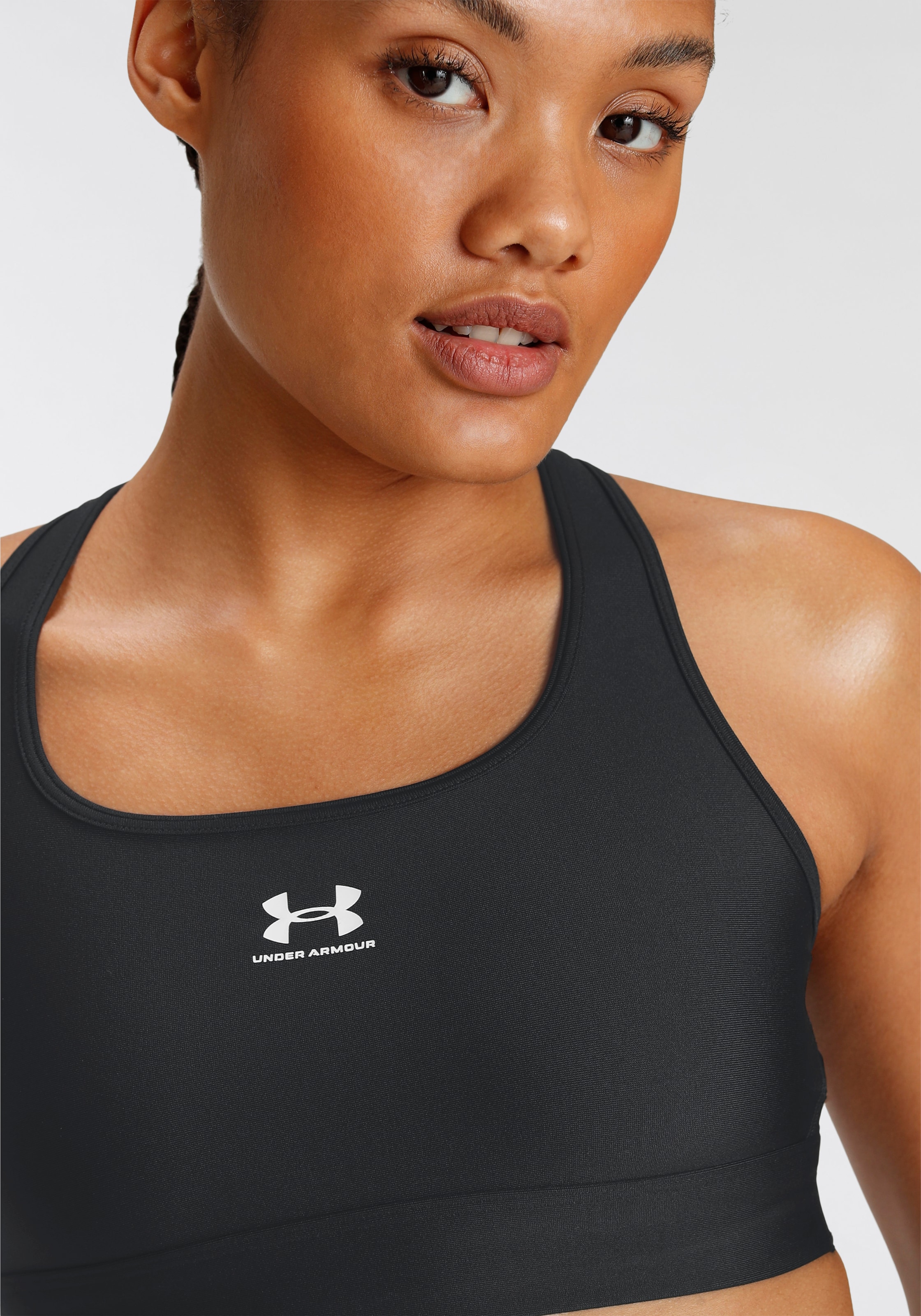 Under Armour® Sport-BH »HeatGear®«, Perfekt für die warmen Tage. Hält dich kühl und trocken.