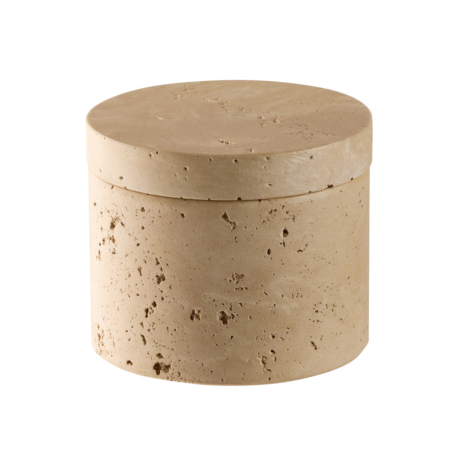 APS Butterdose »2er Set MINERA« Beton, Ø 6 cm, H: 5 cm, 40 ml, Unikat