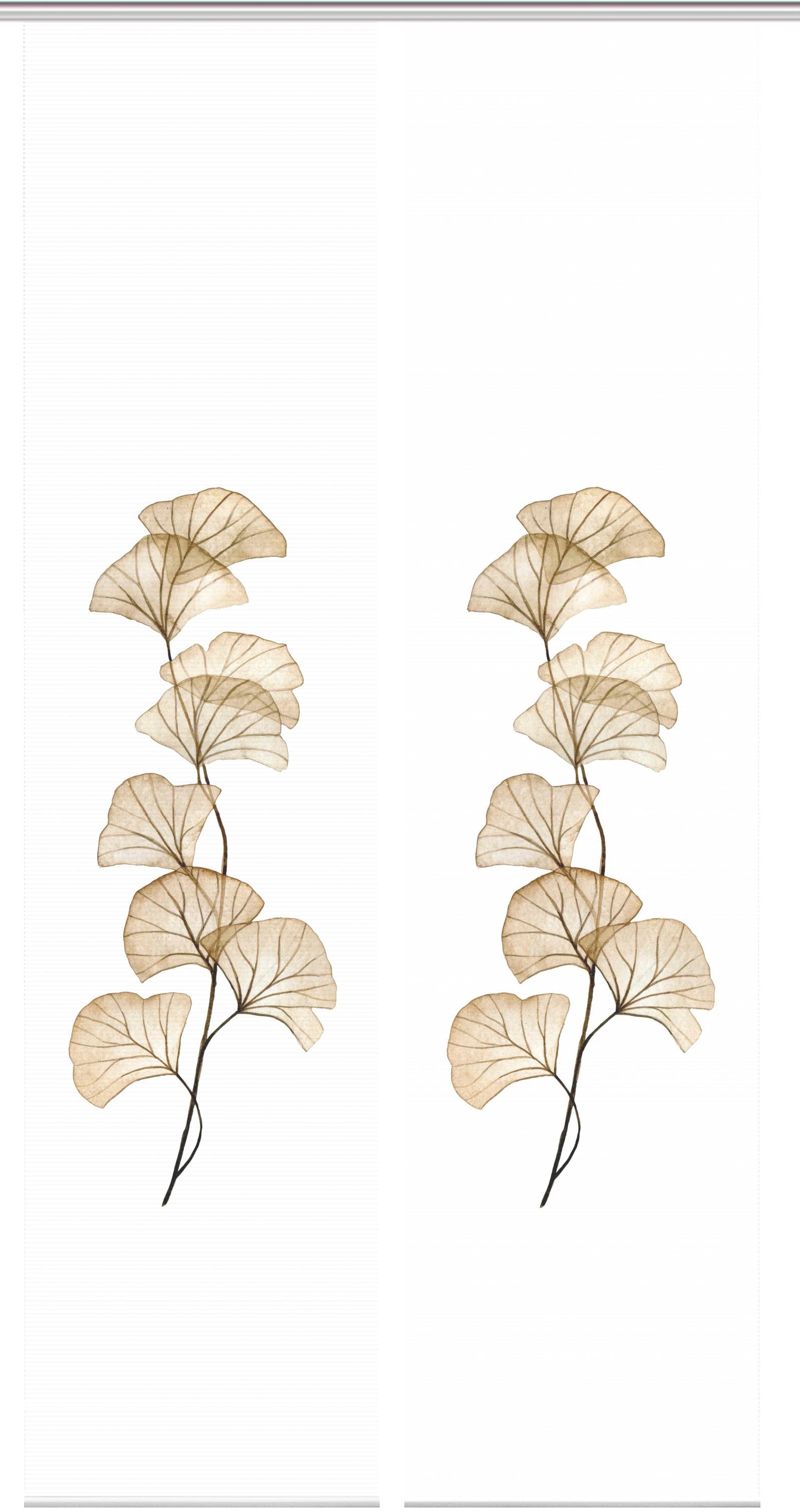 Vision S Schiebegardine »BERTO 2er SET« Paneelwagen 2 Stk. tlg. Schiebevorhang Digidruck 2er Set BERTO