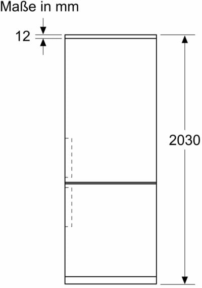 BOSCH Kühl-/Gefrierkombination, KGN49VICT, 203 cm hoch, 70 cm breit