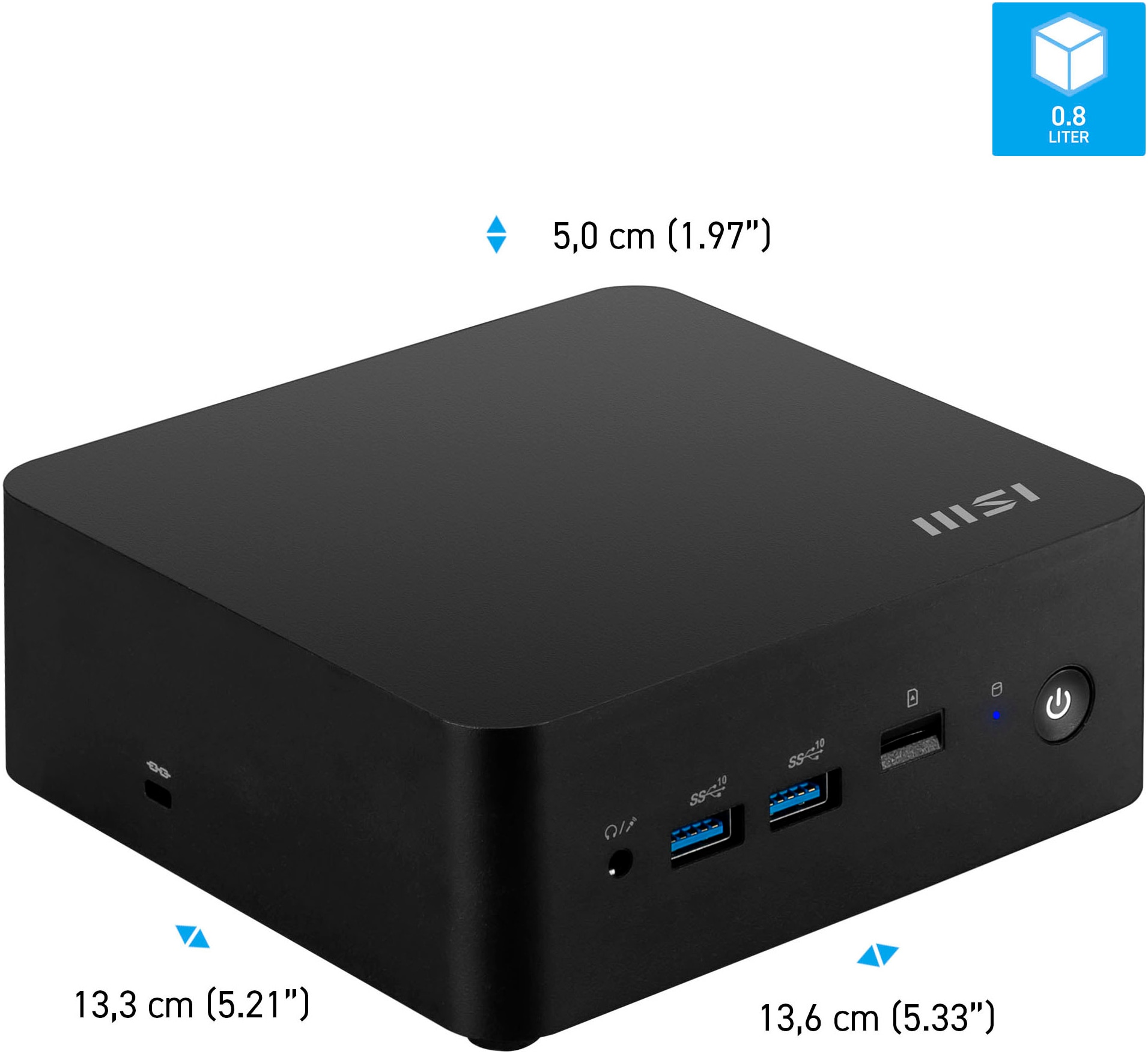 MSI Mini-PC »Cubi NUC 1MG-213DE«