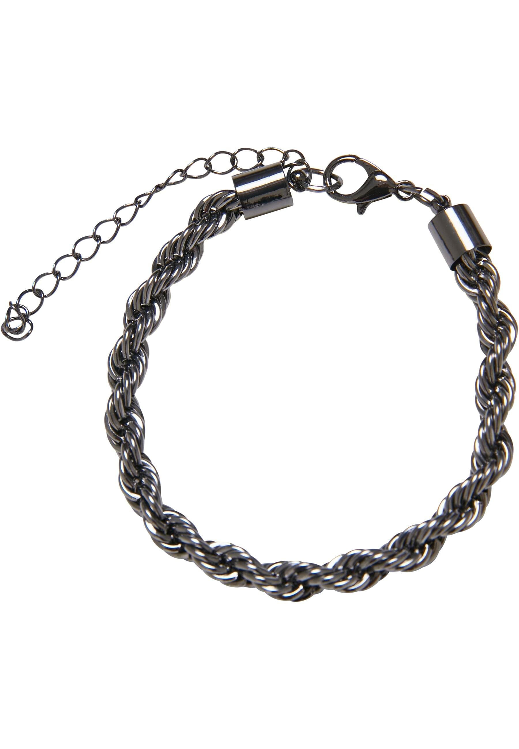 URBAN CLASSICS Edelstahlkette »Urban Classics Damen Charon Intertwine Necklace And Bracelet Set«