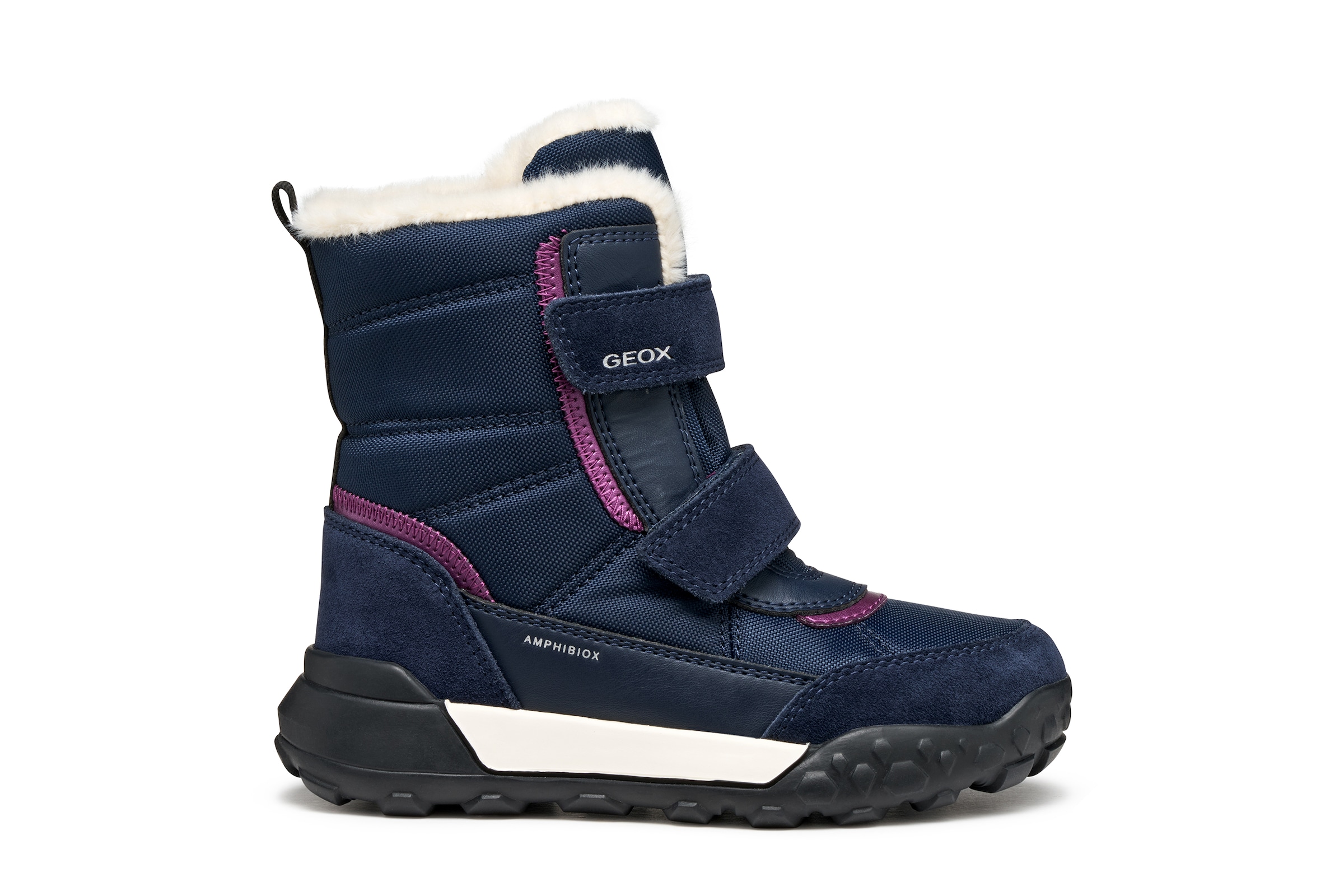 Geox Winterboots »J TREKKYUP GIRL B AB«  Klettstiefel mit Warmfutter, Größenschablone zum Download