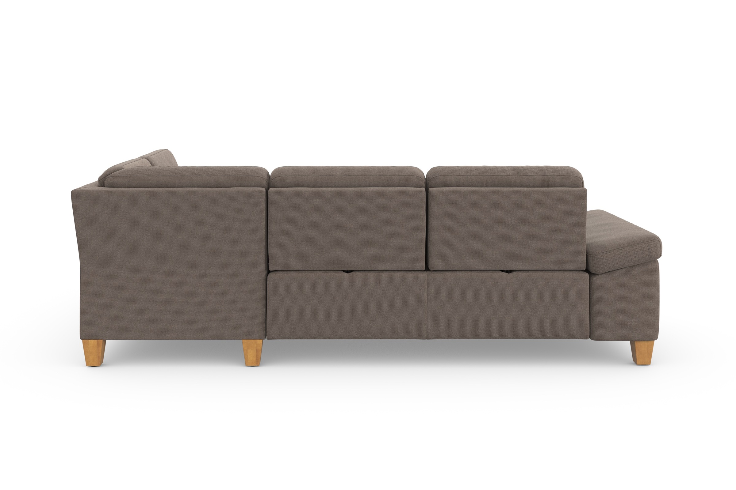 sit&more Ecksofa »Westham L-Form«, mit Ottomane, mit oder ohne Bettfunktion, Bettkasten, Verstellung