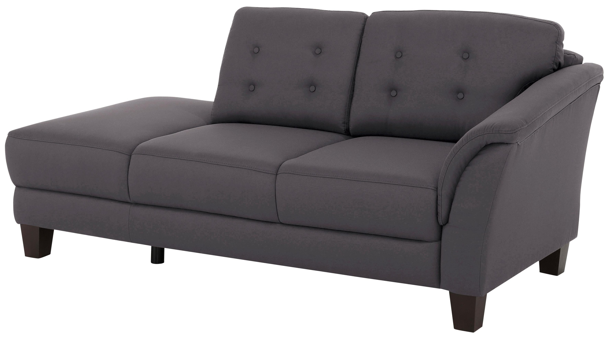 Home affaire Recamiere »Trondheim« freistehend, mit Federkern, Knopfheftung günstig online kaufen