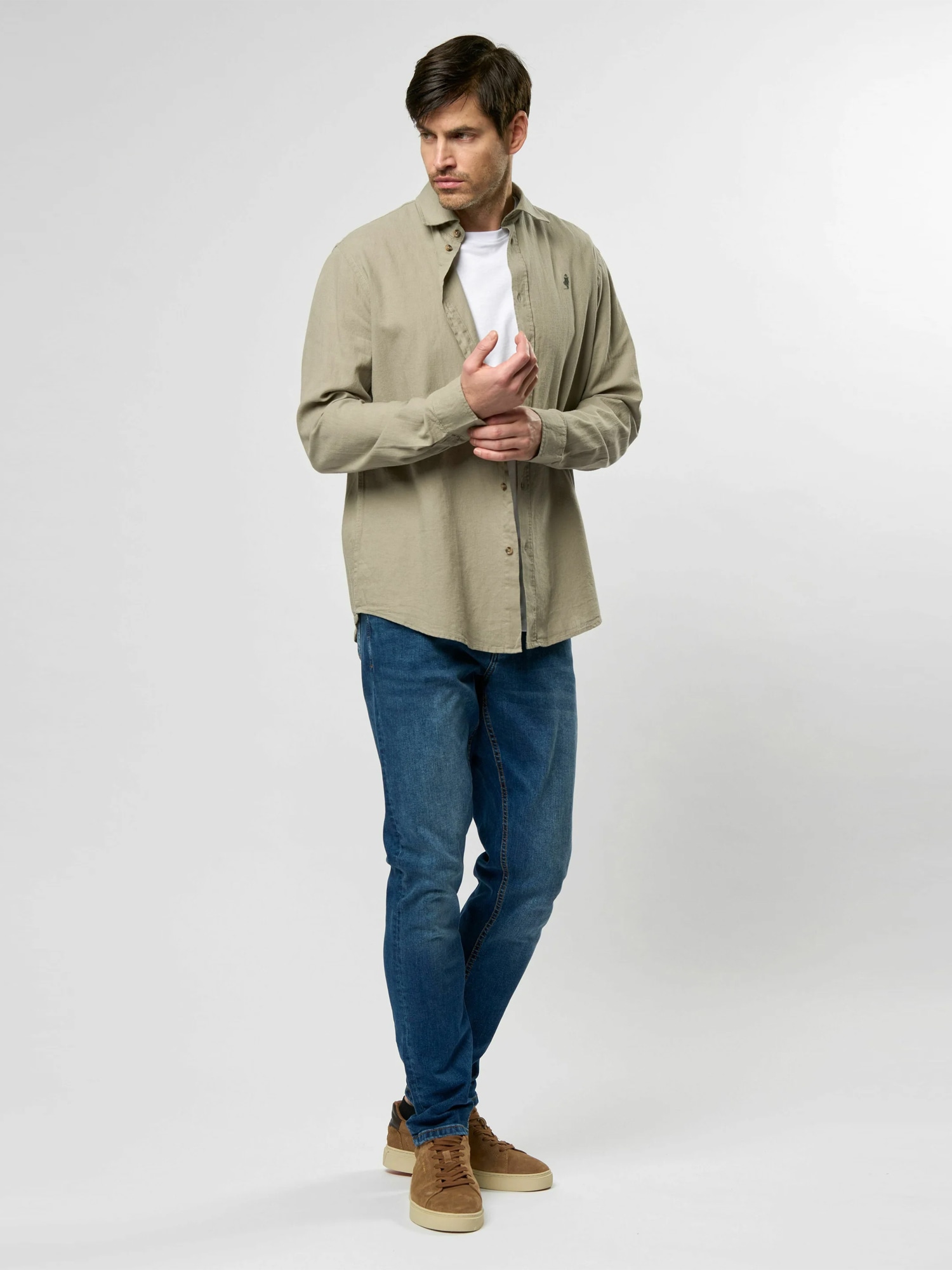 MCS Langarmhemd »MCS shirt MCGrand Prairie«