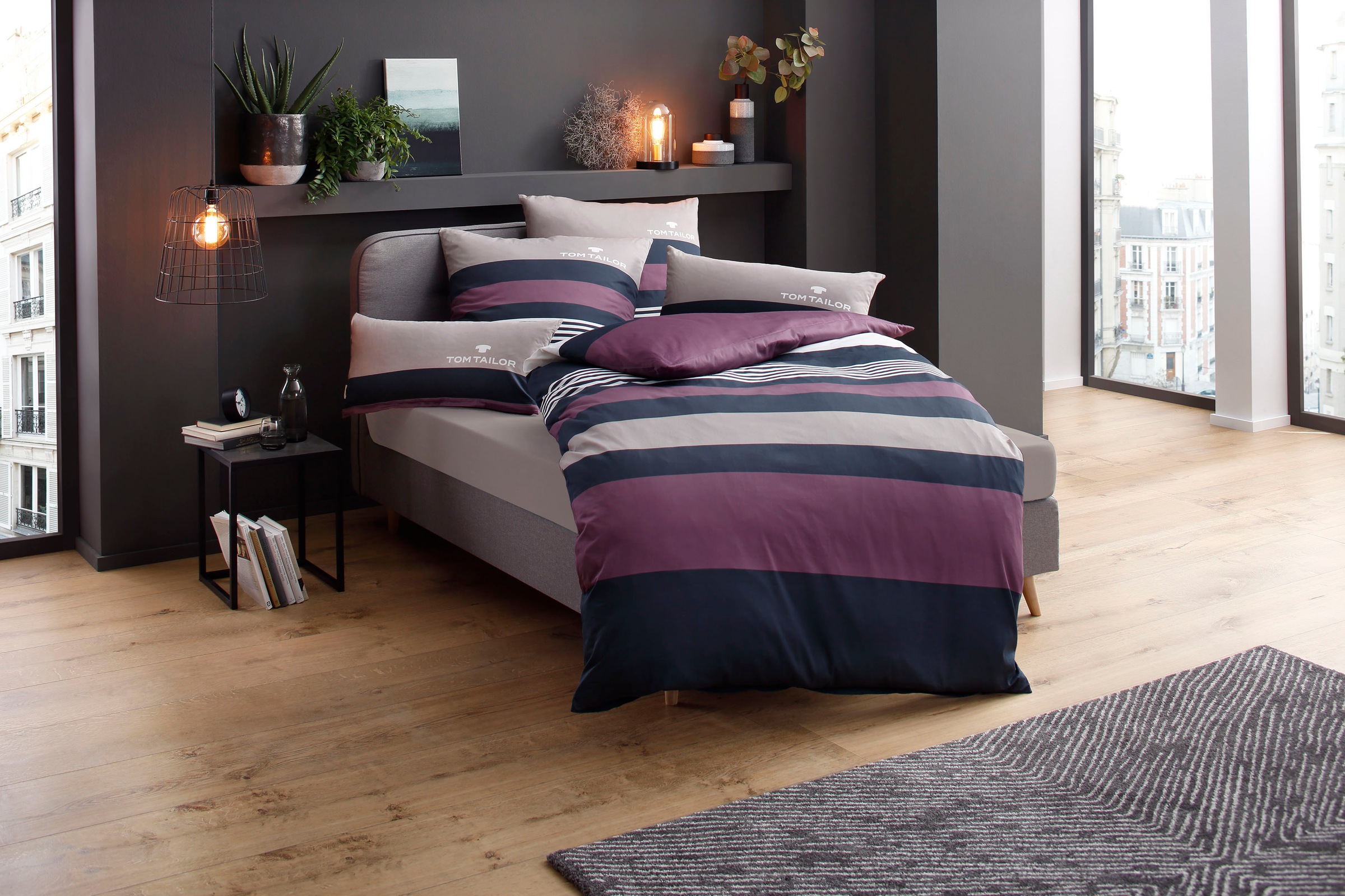 TOM TAILOR HOME Bettwäsche »Carl in Gr. 135x200 oder 155x220 cm«, mit GRATI günstig online kaufen