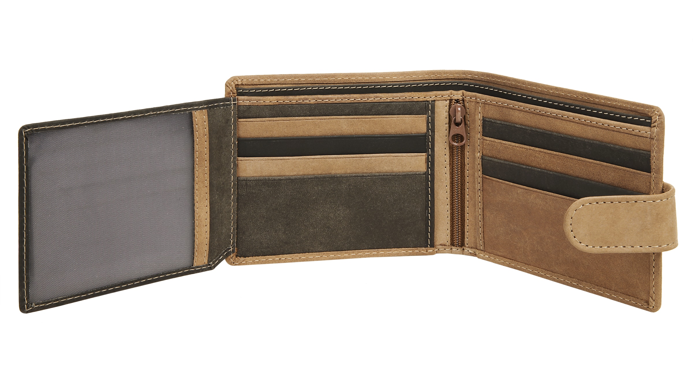 BODENSCHATZ Brieftasche »BICOLOUR«, echt Leder kaufen online