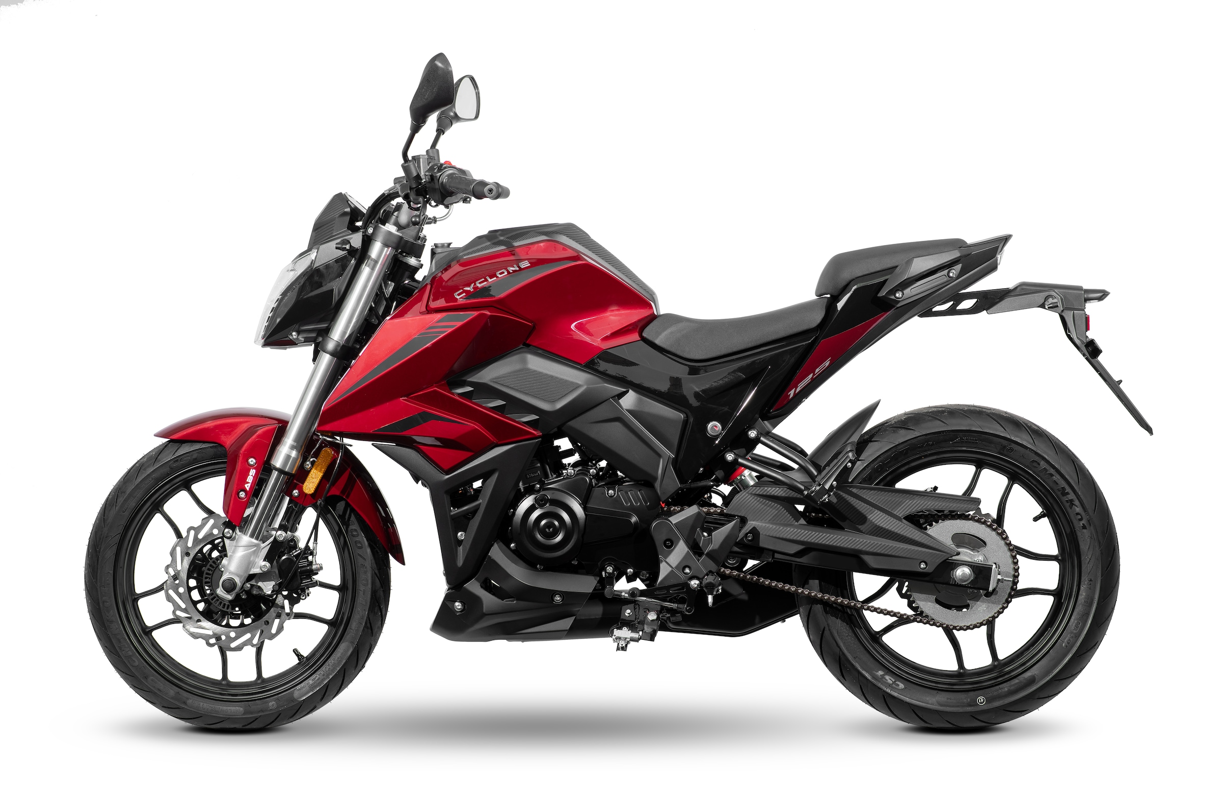 Cyclone Motorrad »Batllo5, 125, E5+, Naked« 124 cm³ 95 km/h Euro 5+ 15 11 kW, 15 PS, ABS, 125er Naked, digitales Cockpit