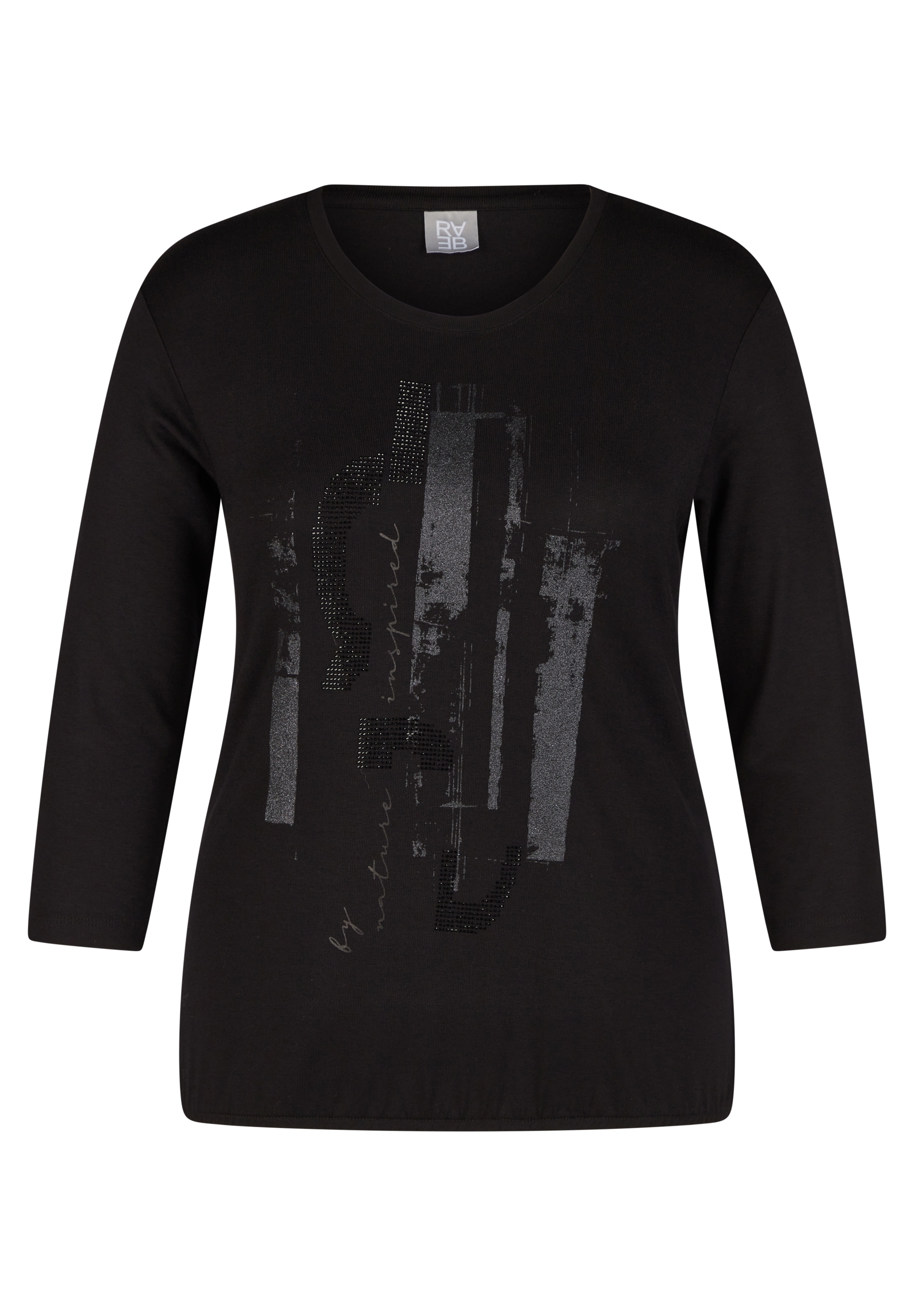 Rabe 3/4-Arm-Shirt, mit Frontprint