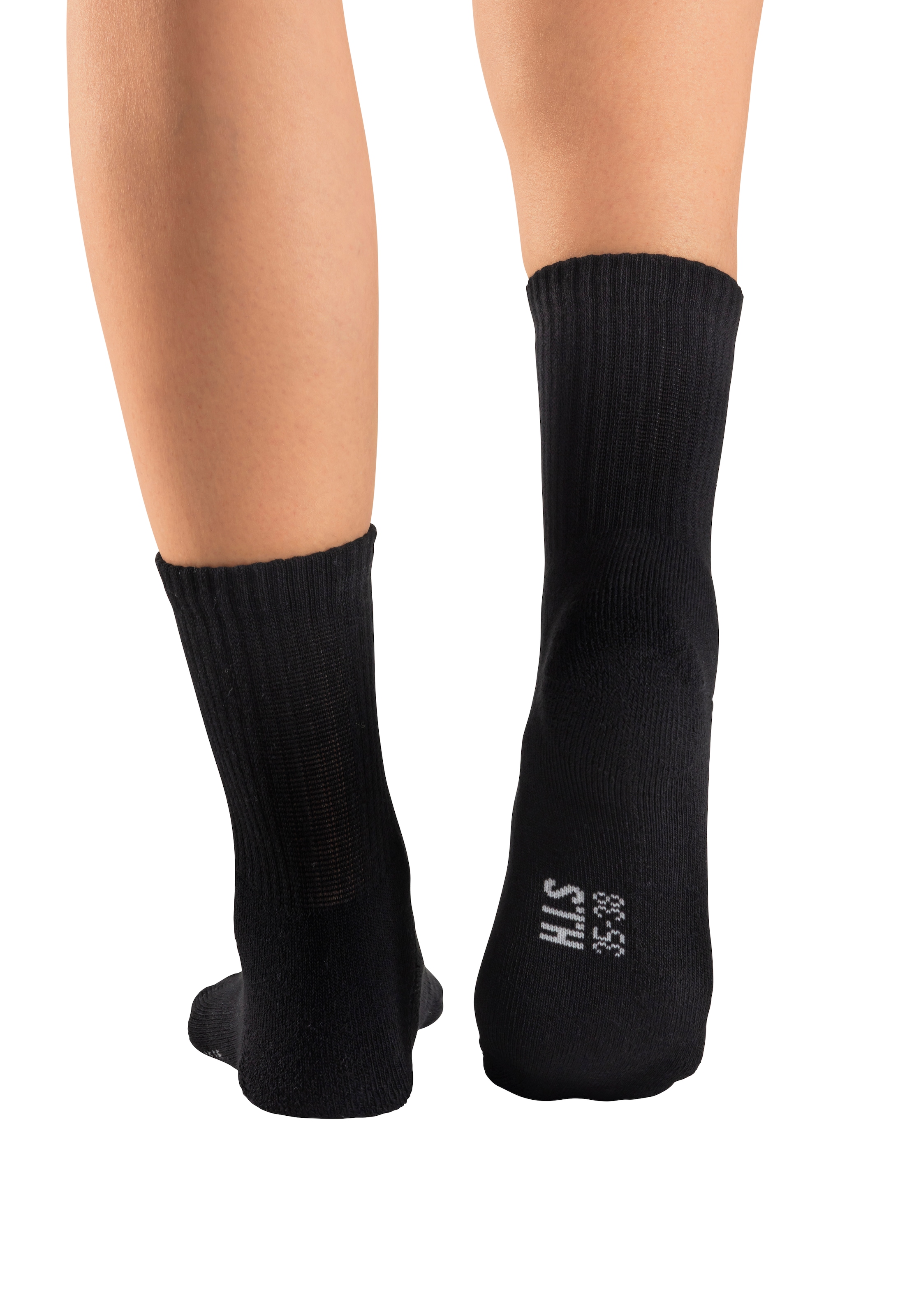 H.I.S Sportsocken, (Packung, 6 Paar), Fitness Pack mit zwei Längen in einer Packung