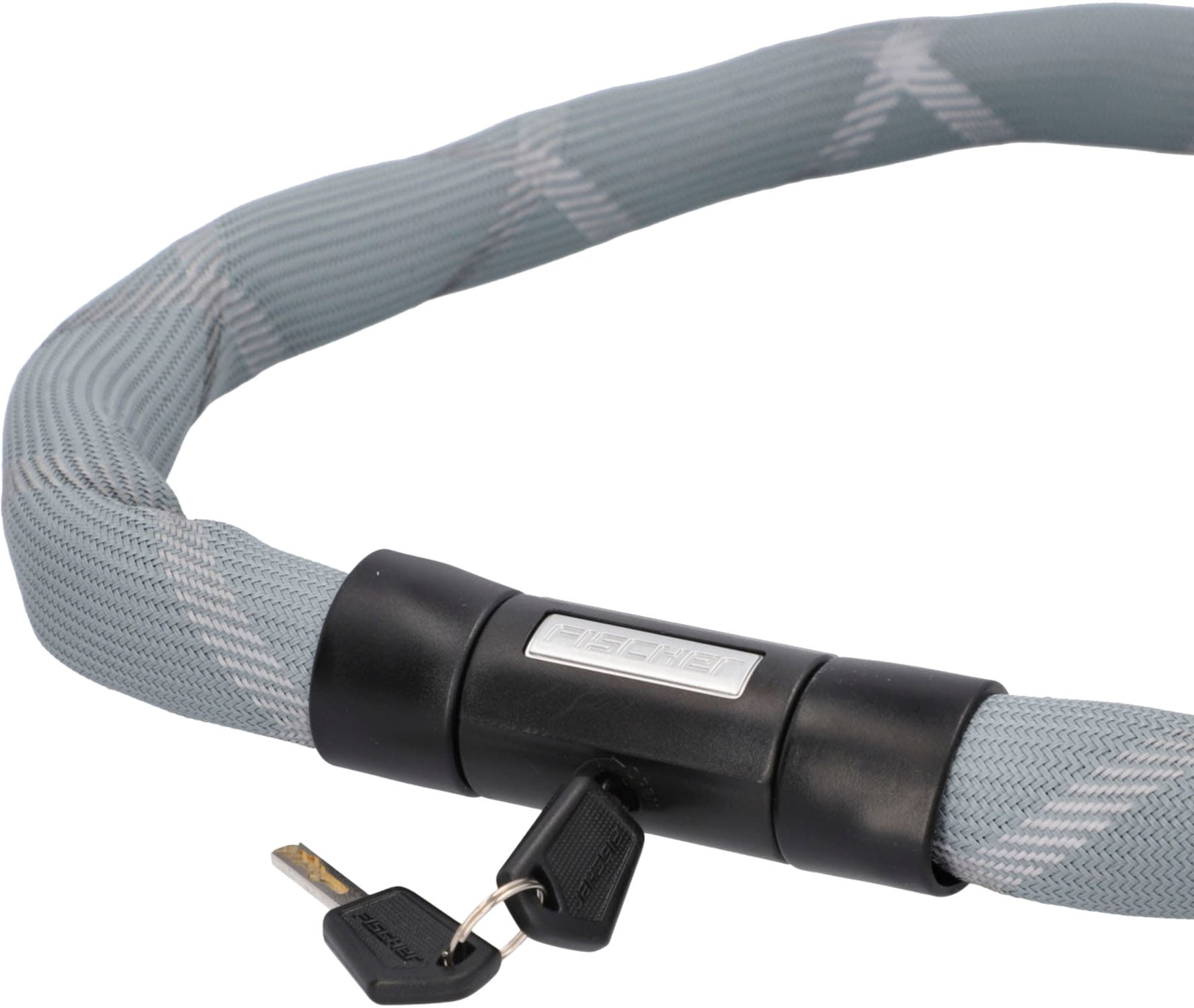 FISCHER Fahrrad Kettenschloss »Kettenschloss SILENCE CK100/32 mint«