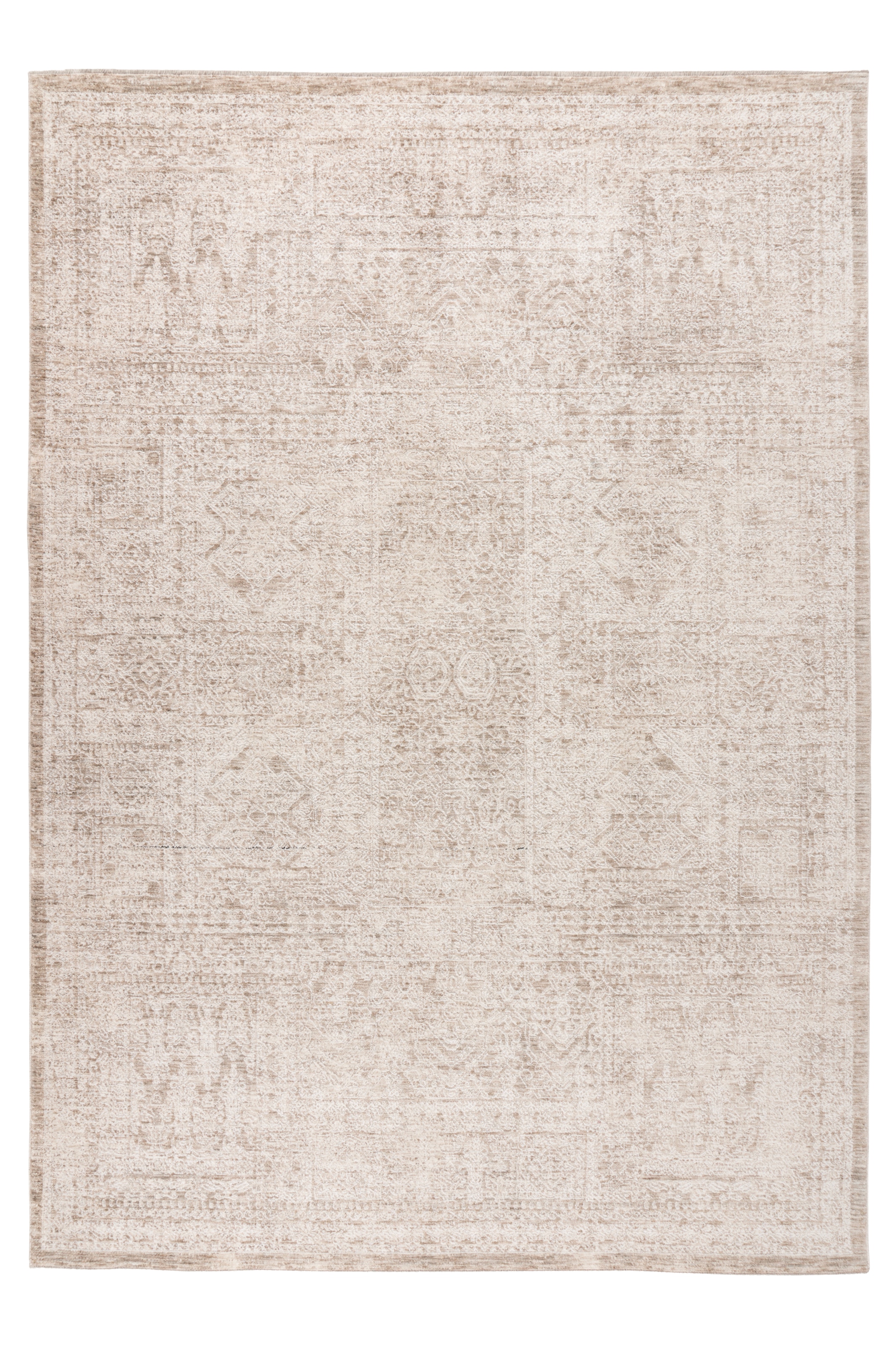 Obsession Teppich »My Bella 234« rechteckig 13 mm Höhe modernes Ethno Design, Hoch-Tief Effekt, mit Fransen, Vintage Design