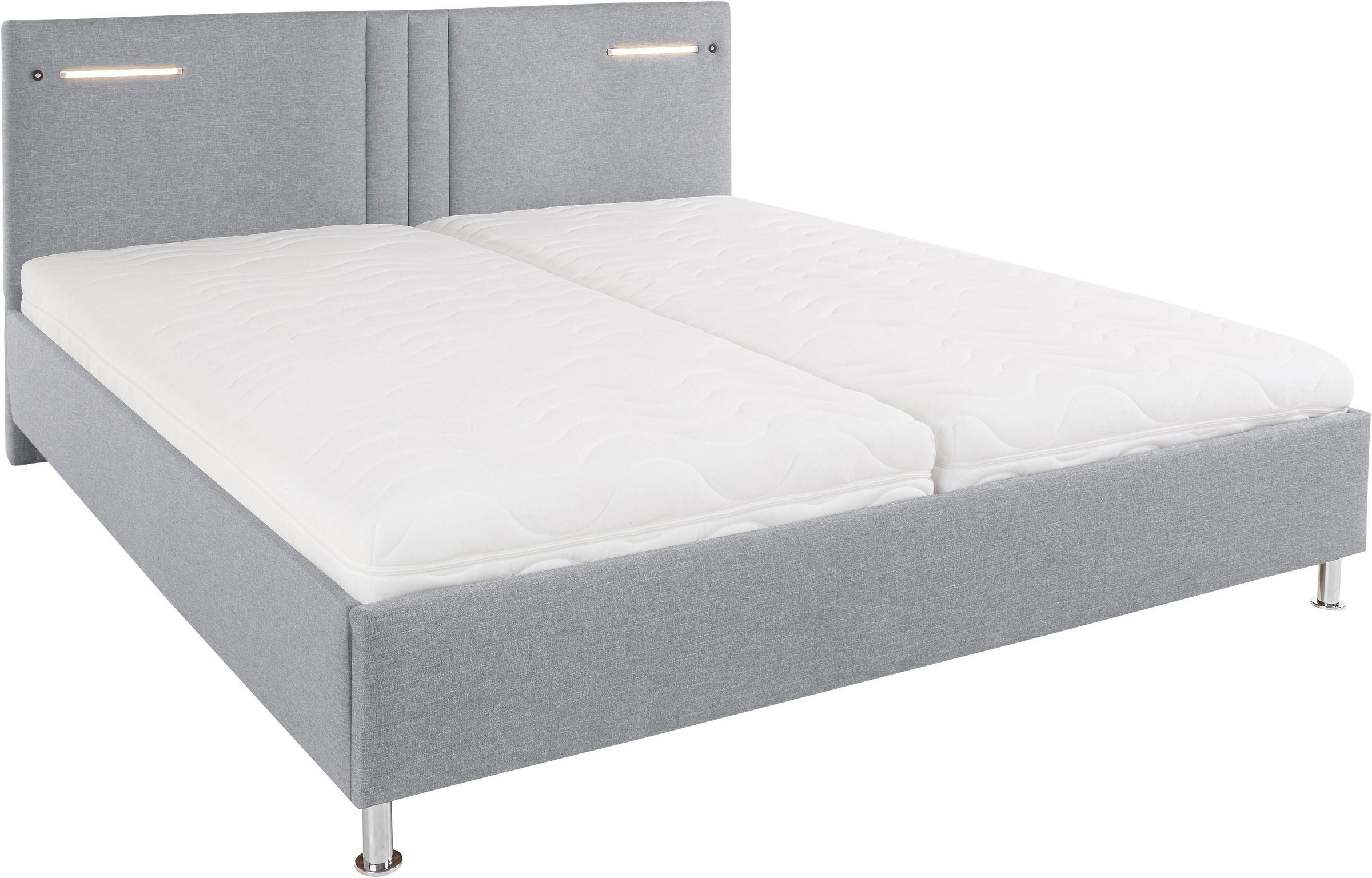 Westfalia Schlafkomfort Polsterbett "Elba" wahlweise mit LED-Beleuchtung günstig online kaufen