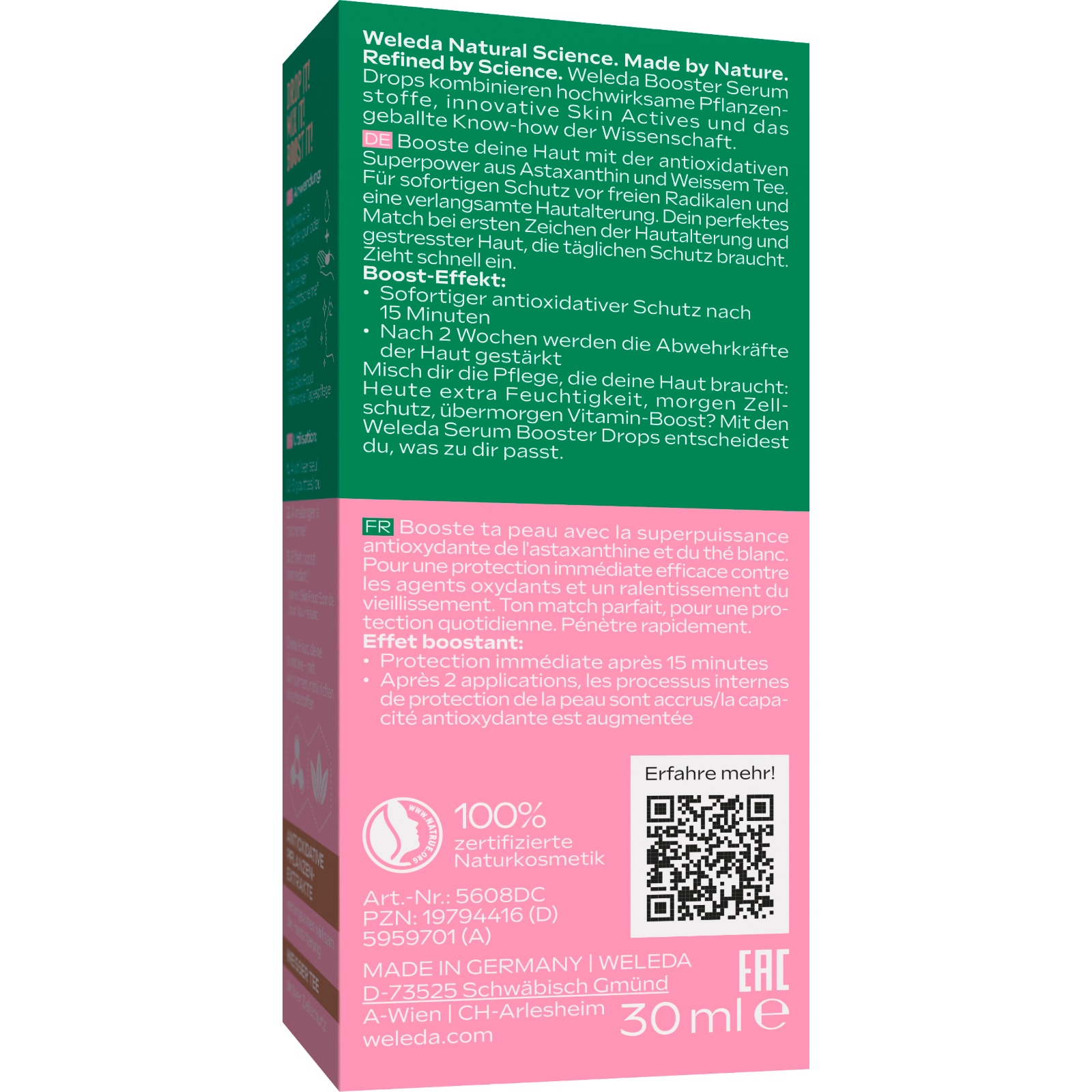 WELEDA Gesichtsserum »Slow Aging Astaxanthin Serum«