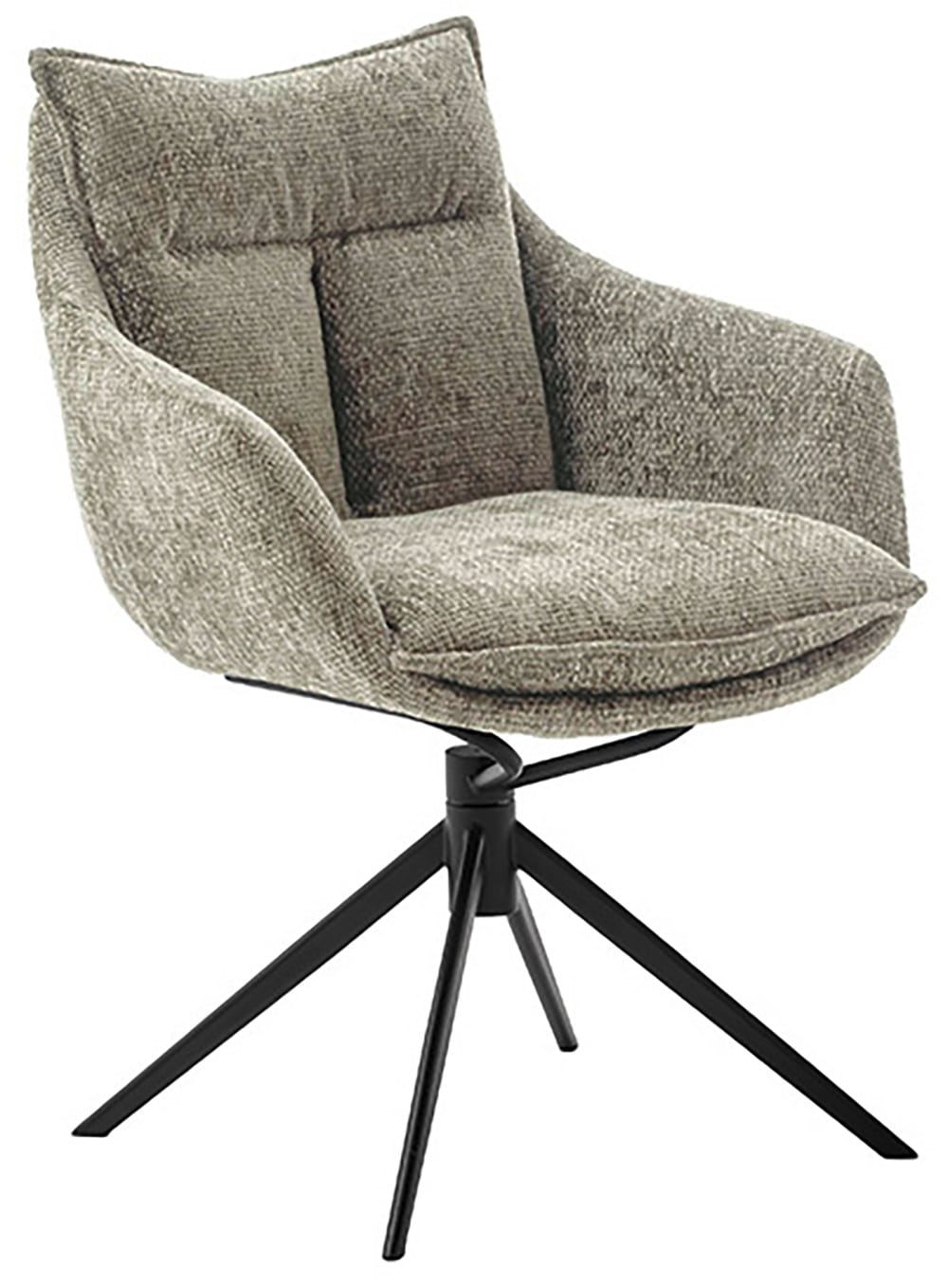 MCA furniture Esszimmerstuhl, Strukturstoff, (2er-Set), drehbar 360°, Dreh- günstig online kaufen