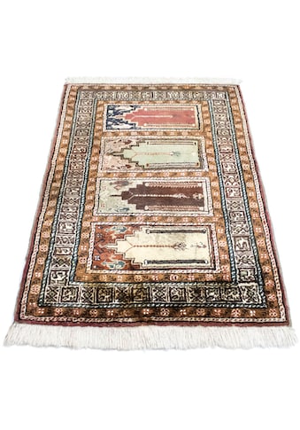 Teppich »Kayseri Teppich handgeknüpft mehrfarbig«, rechteckig