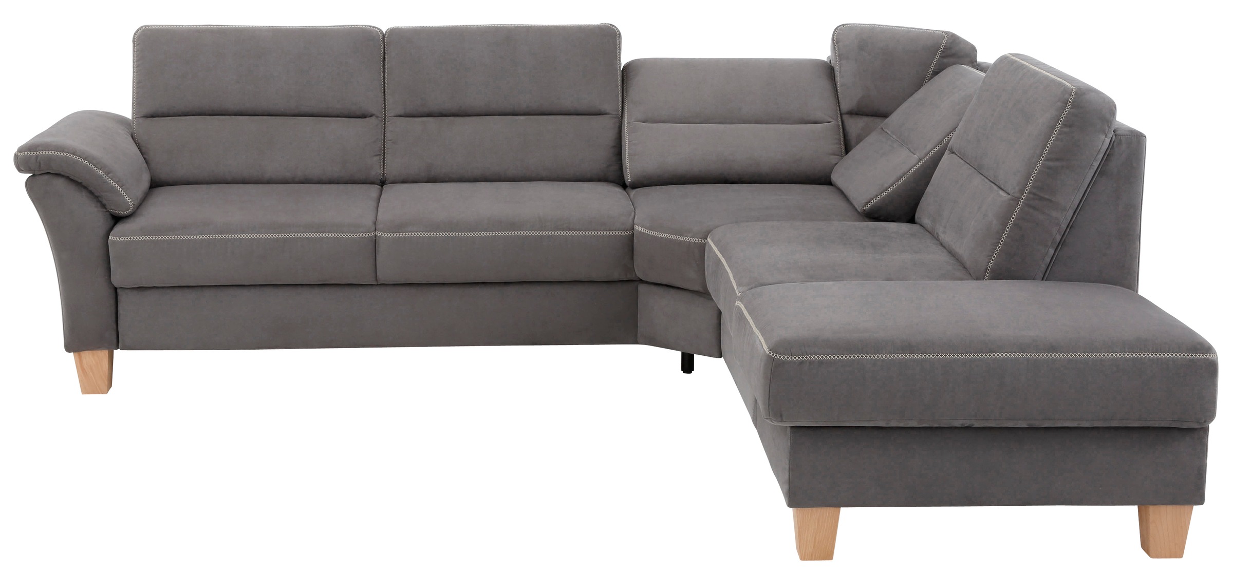 Home affaire Ecksofa »Soleo L-Form«, komfortabel durch Trapezecke mit Relaxfunktion, auch mit Bettfunktion