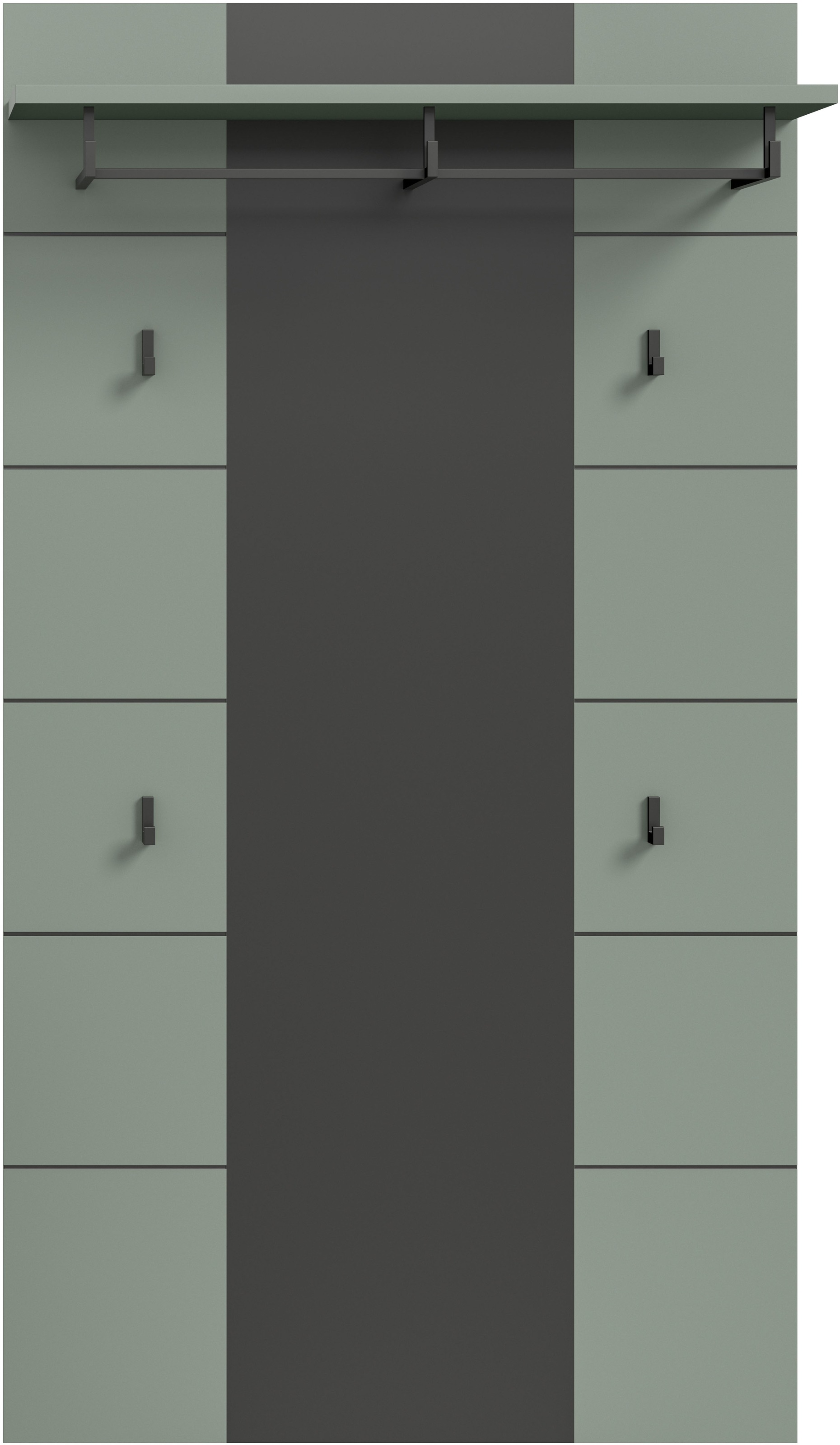 INOSIGN Garderobenpaneel »REHAT, TOPSELLER!, Höhe 145 cm, Hutablage, 4 Hake günstig online kaufen