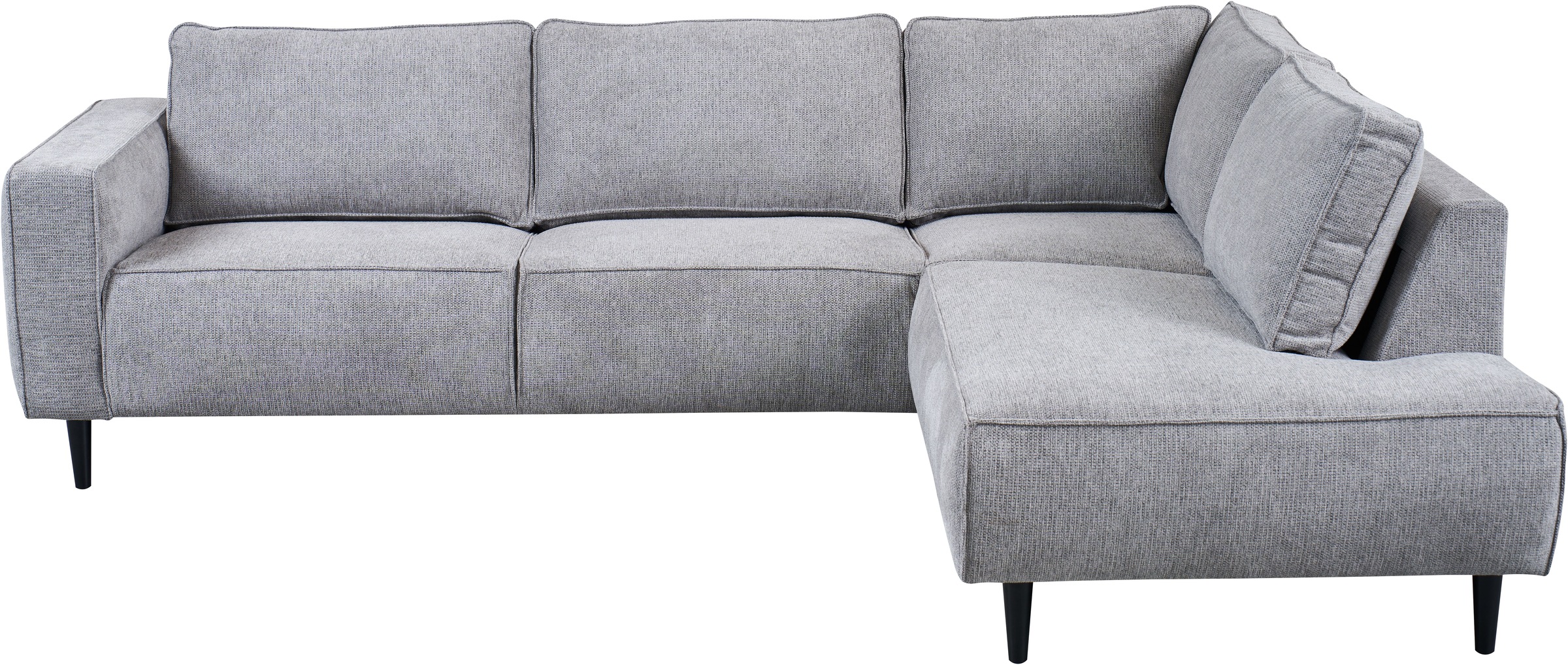 Places of Style Ecksofa »Fumone, Lederoptik oder Soft-Touch Chenille«, Brei günstig online kaufen