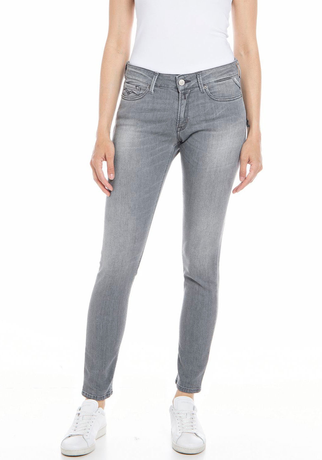 Replay Skinny-fit-Jeans »NEW LUZ«, in kaufen Ankle-Länge online