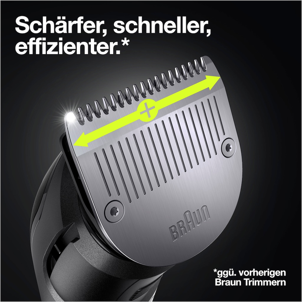 Braun Haarschneider »Multi-Grooming-Kit 7 MGK7321«, 8 Aufsätze, AutoSense-Technologie