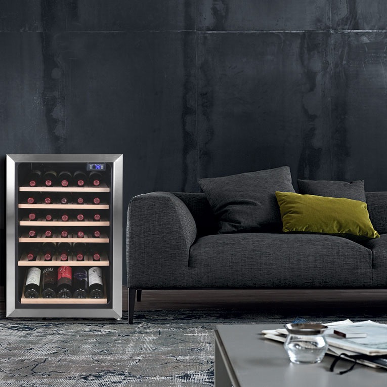 2. Bild von Hanseatic Weinkühlschrank »HWC45FCBH«, für 45 Standardflaschen á 075l