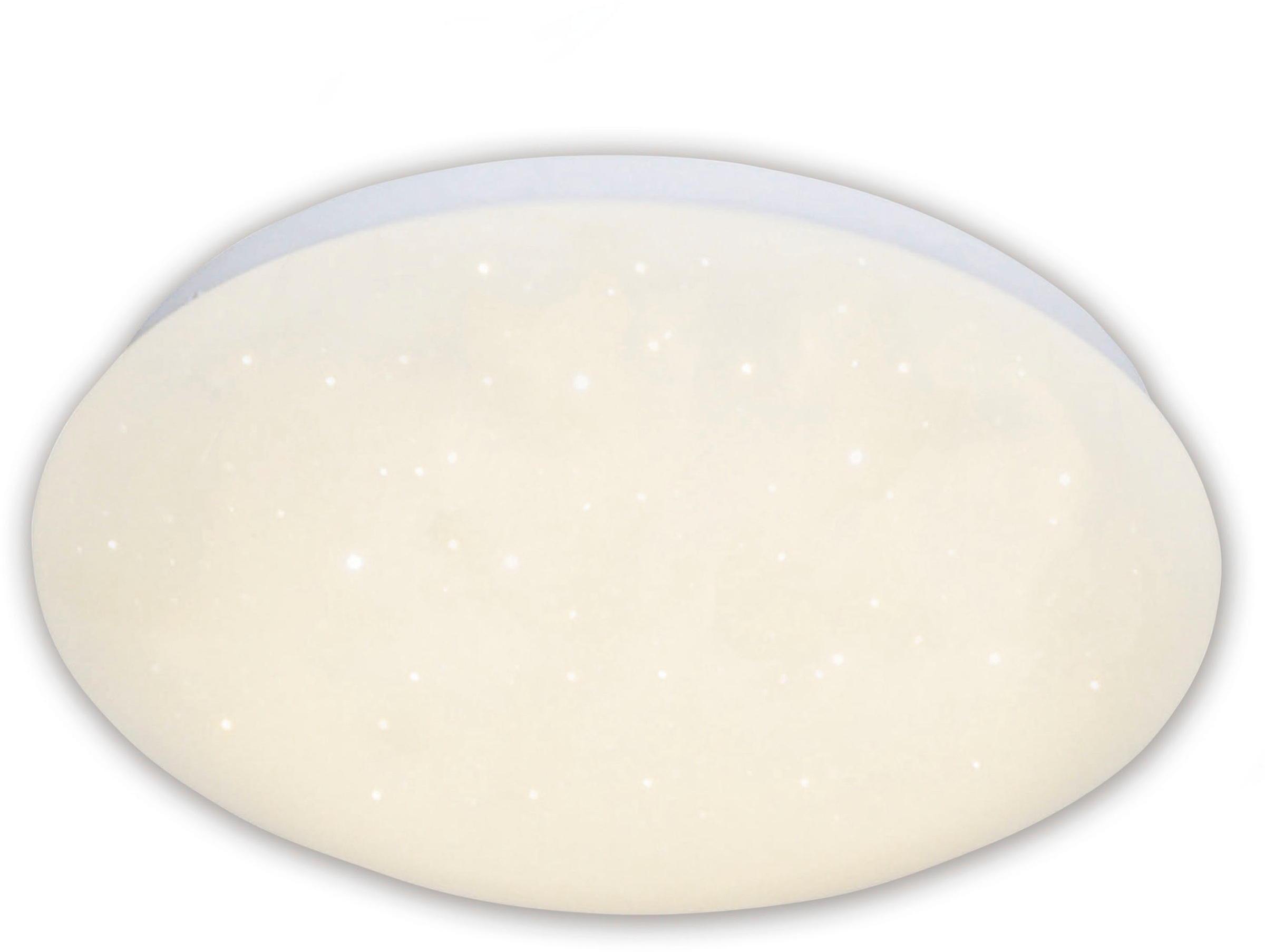 näve LED Deckenleuchte »Como«, 1 flammig, Leuchtmittel LED-Modul | LED fest integriert, Kristalleffekt, warmweißes Licht, Durchmesser 26cm