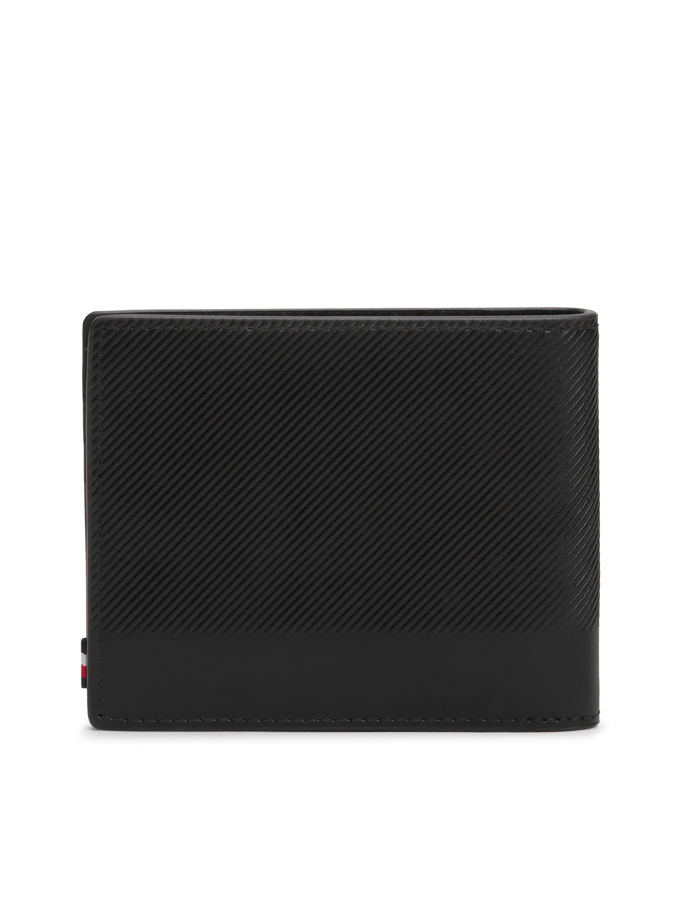 Tommy Hilfiger Geldbörse »TH FOUNDATION MINI CC WALLET«, Men Geldbeutel, Portemonnaie mit edlem Logoschriftzug
