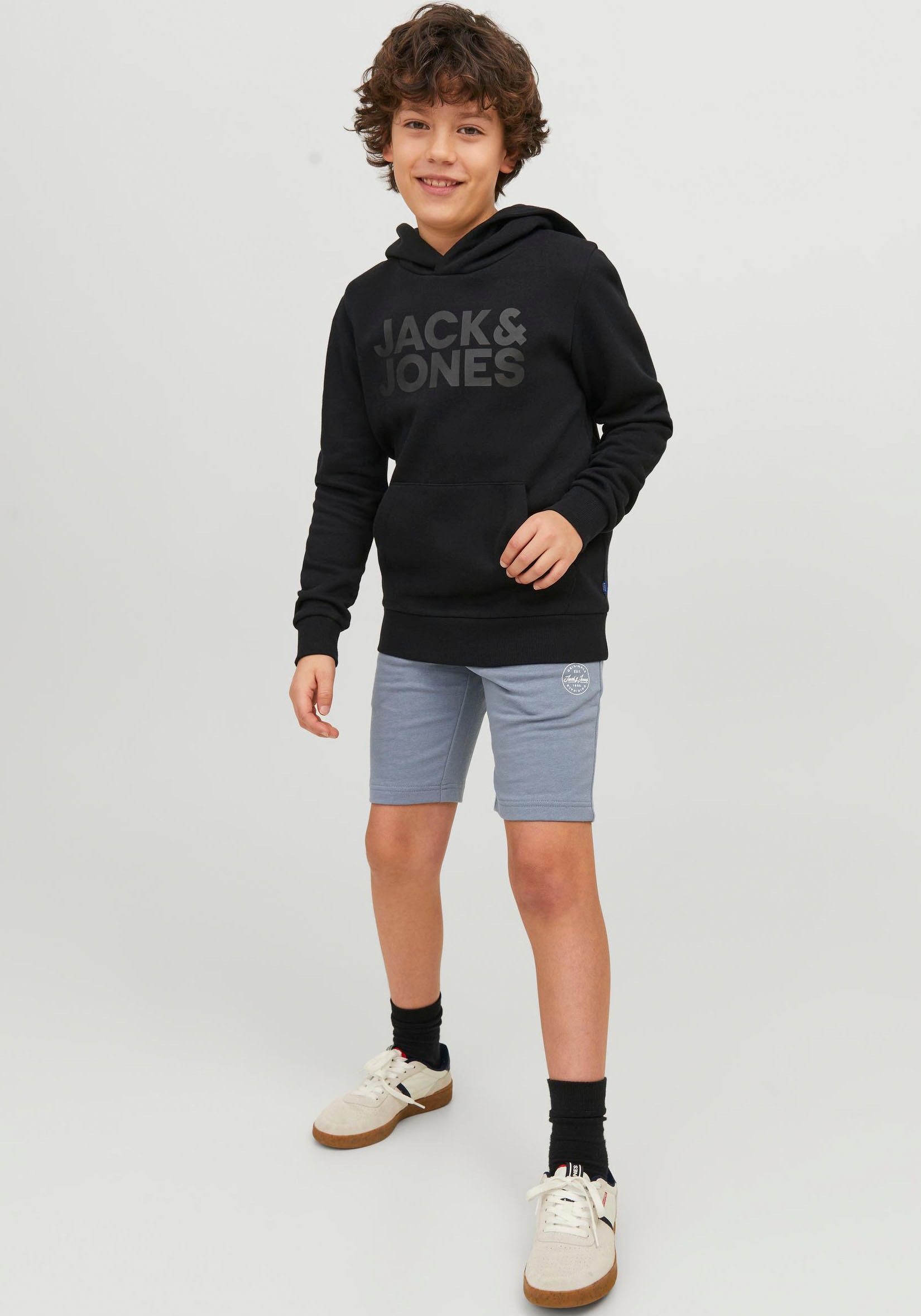 4. Bild von Jack & Jones Junior Sweatshorts »JPST SHARK JJSWEAT SHORTS«
