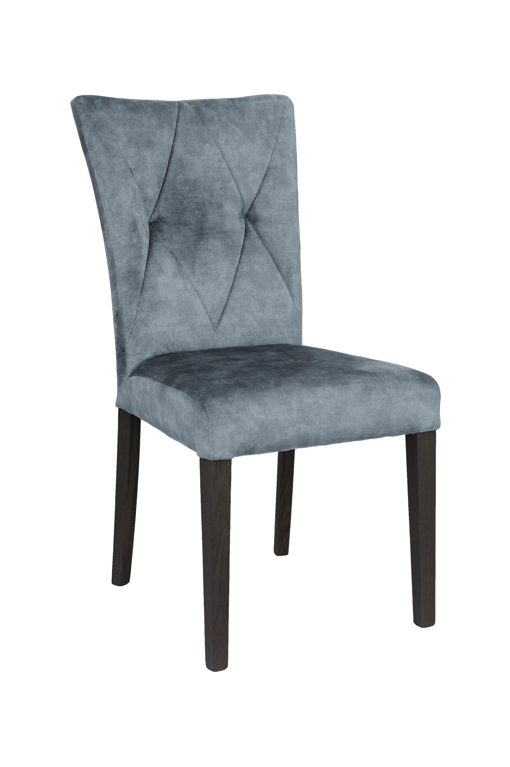 Home affaire 4-Fußstuhl »Diamond«, (Set), 2 St., Samtvelours, Sitz und Ruec günstig online kaufen