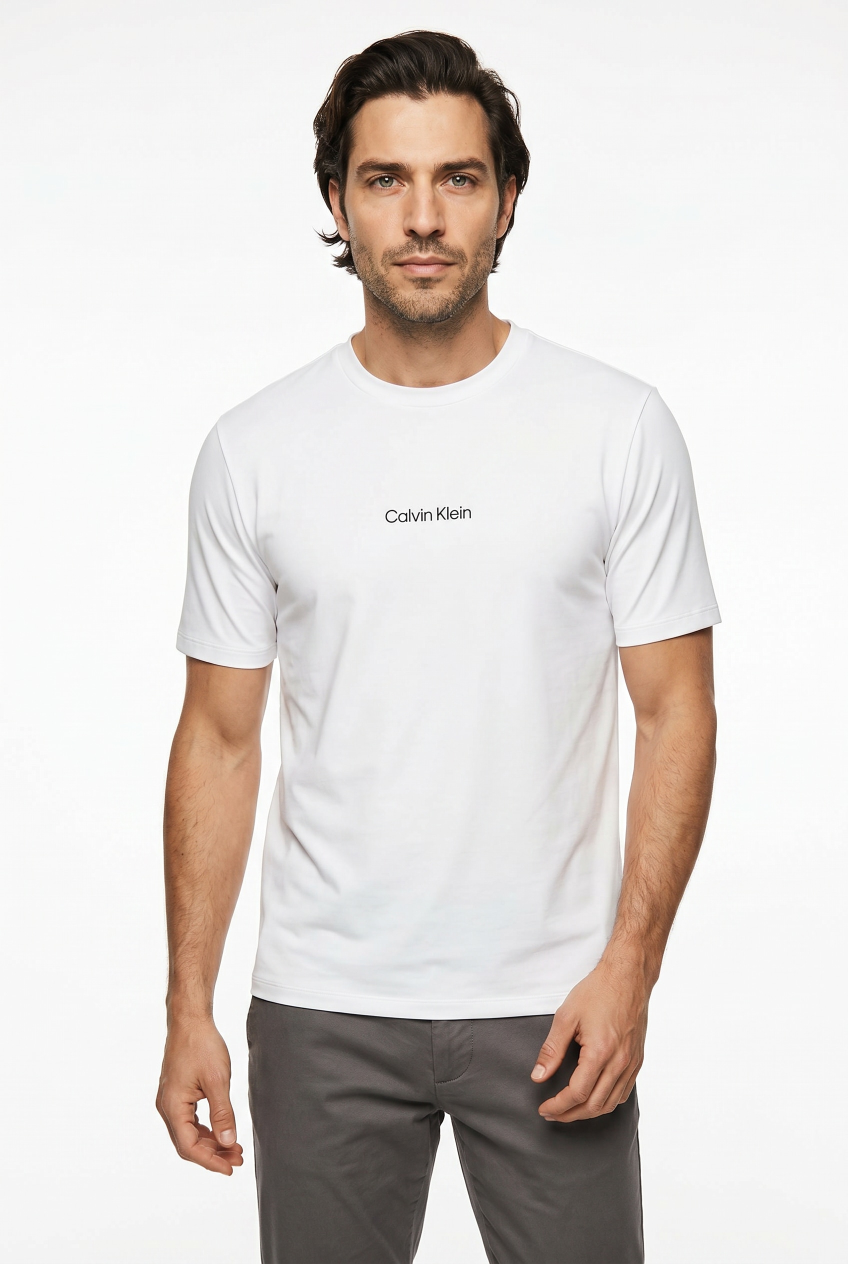Calvin Klein Swimwear T-Shirt Regular fit mit Rundhalsausschnitt
