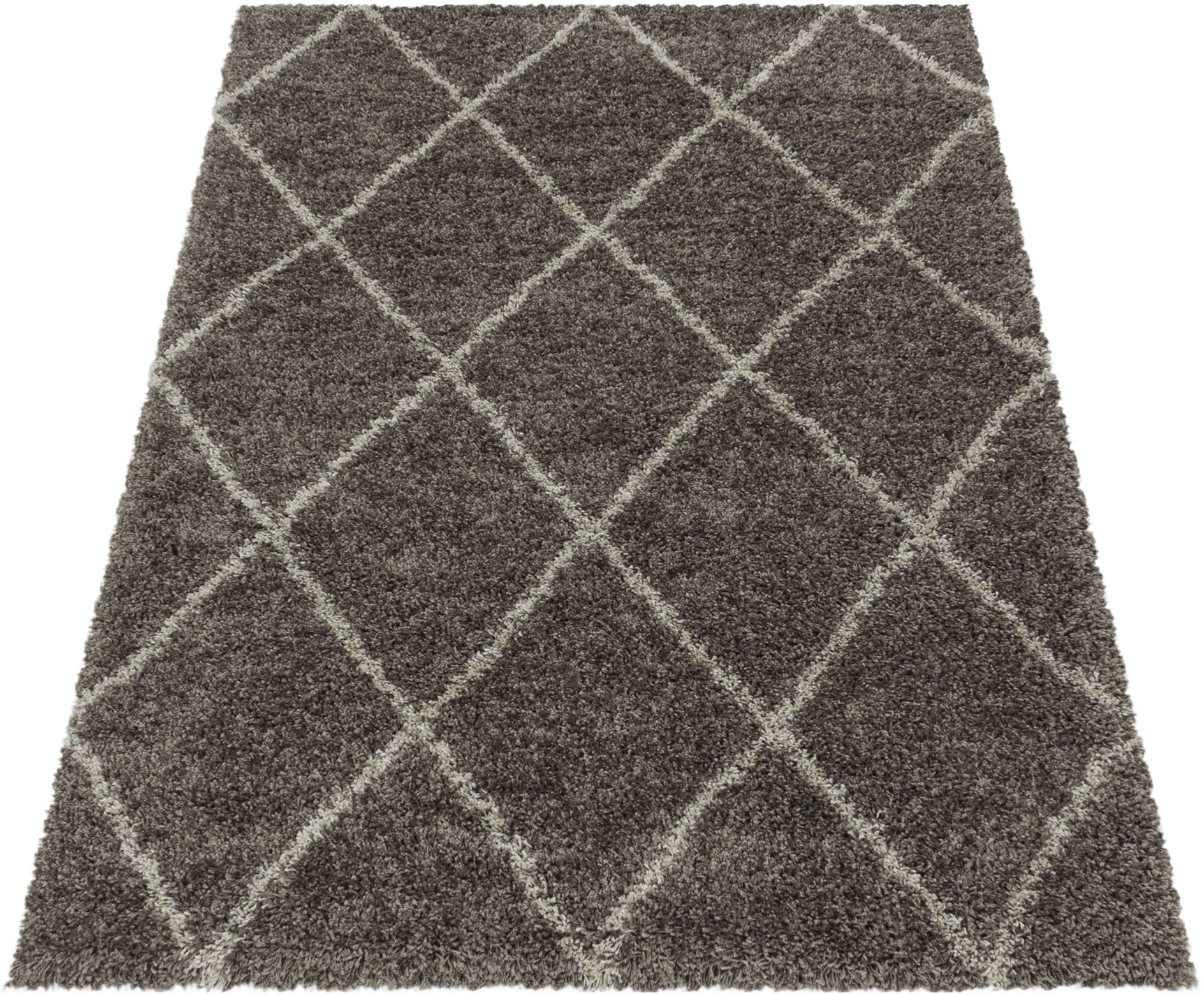 Ayyildiz Teppiche Hochflor-Teppich »ALVOR 3401«, rechteckig, 50 mm Höhe, Sh günstig online kaufen