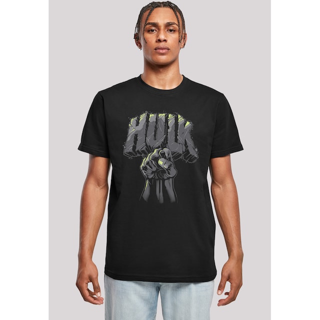 F4NT4STIC T-Shirt »F4NT4STIC T-Shirt Marvel Superhelden Hulk Punch Logo«,  Print online bestellen