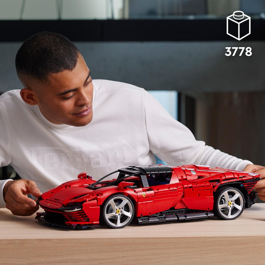 LEGO® Konstruktionsspielsteine »Ferrari Daytona SP3 (42143), LEGO® Technic«, (3778 St.), Made in Europe