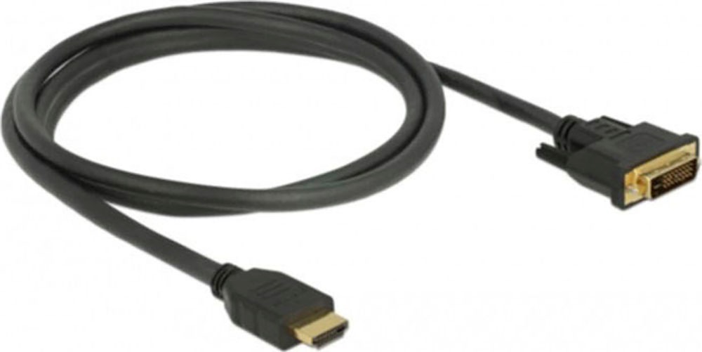 Delock Adapter »HDMI zu DVI 24+1 Kabel bidirektional 1,5 m«, 150 cm