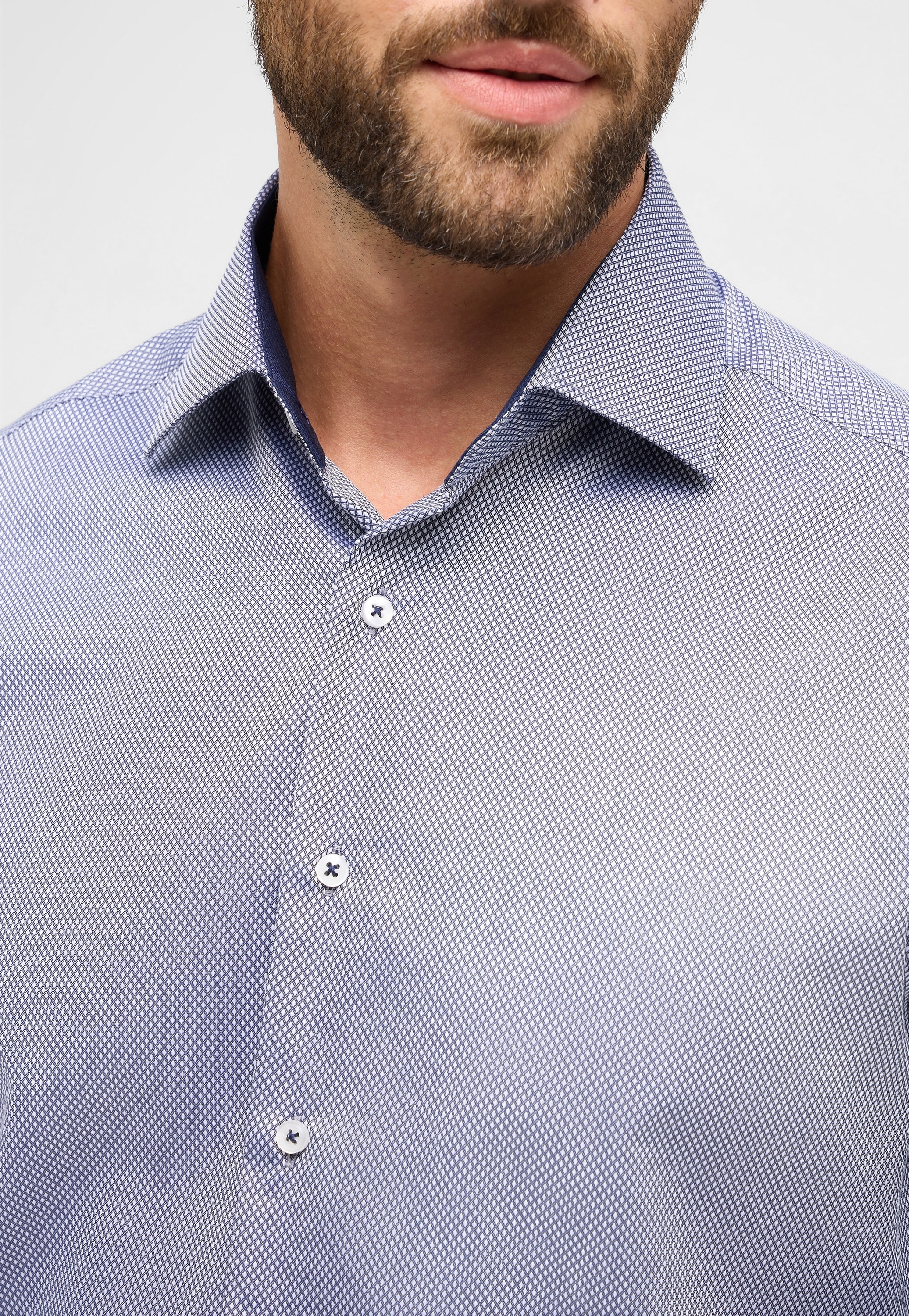 Eterna Langarmhemd »MODERN FIT«, NON IRON (bügelfrei)