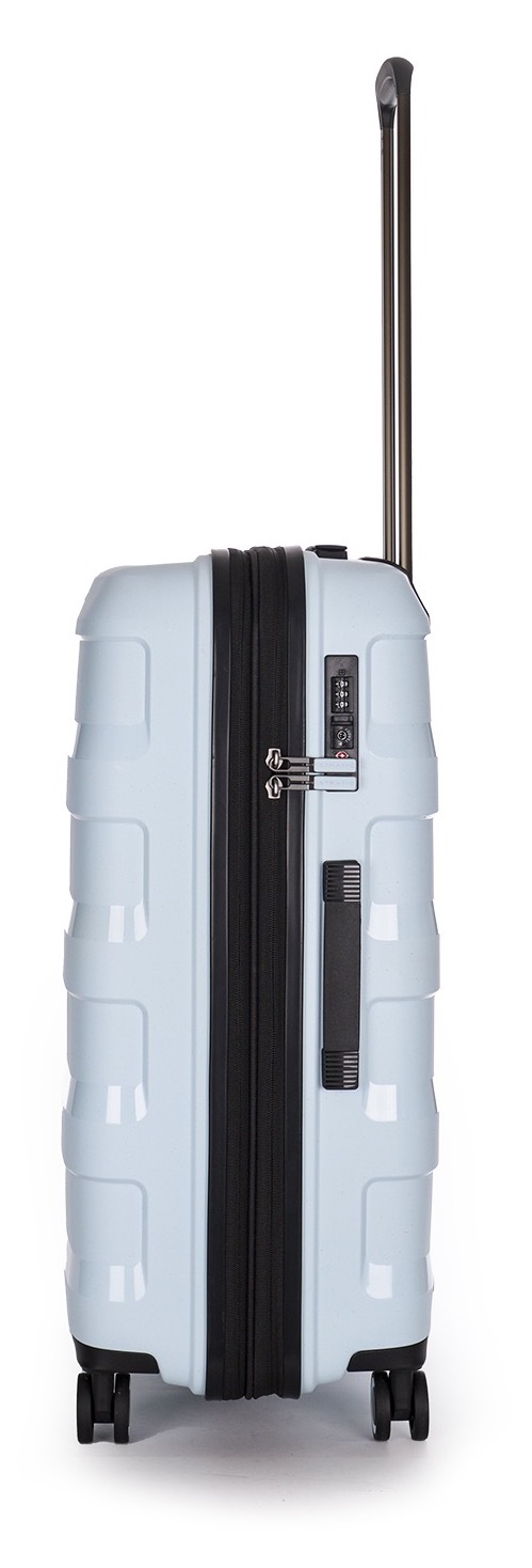 Stratic Trolley »STRAW+ Koffer M«, (1 St.), 4 Rollen, Hartschalenkoffer Trolley TSA-Zahlenschloss STRATIC CONNECT NFC-Chip