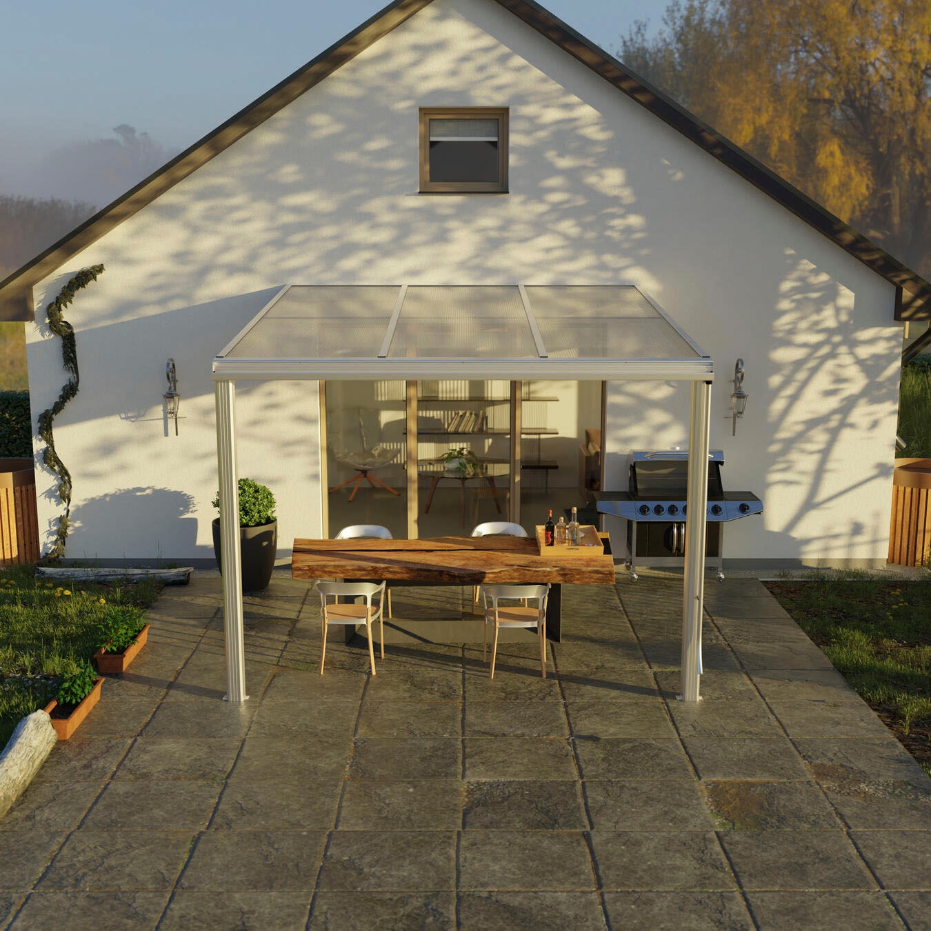 Beckmann Terrassendach »Exklusiv Gr. 5«