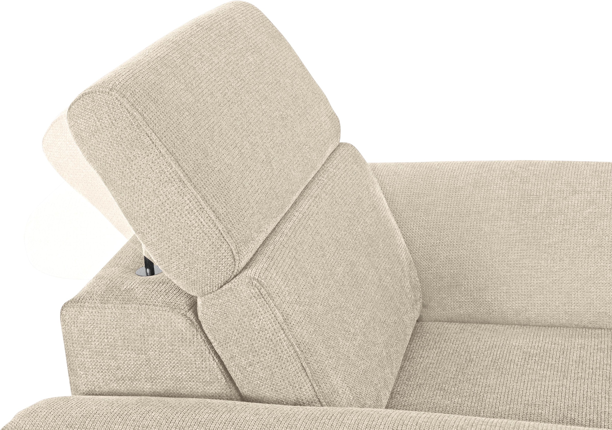 sit&more Sessel »Arngast«, inklusive Federkern und Kopfteilverstellung