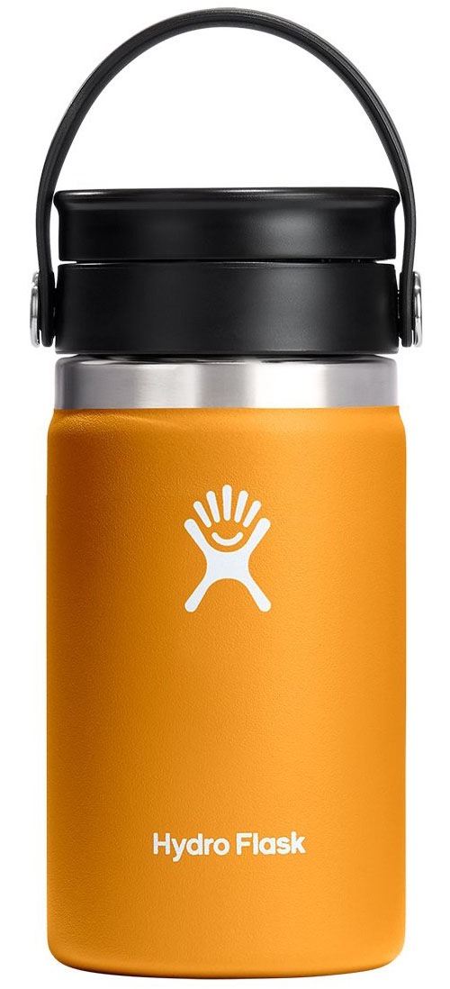 HYDRO FLASK Isolierflasche »12 oz Wide Flex Sip Lid« Color Last -Pulverbeschichtung, 355 ml Fossil 355 ml