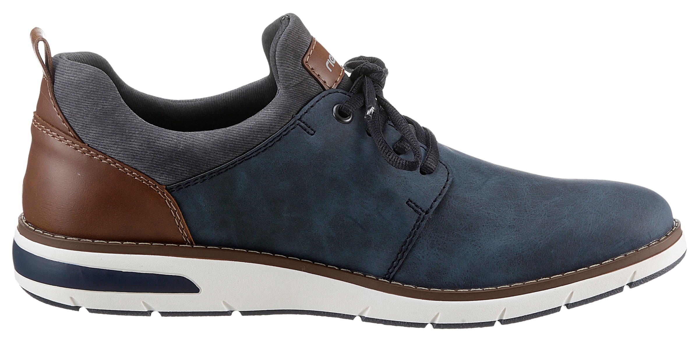 Rieker Slip-On Sneaker, Slipper, Freizeitschuh, Halbschuh mit modischer Laufsohle