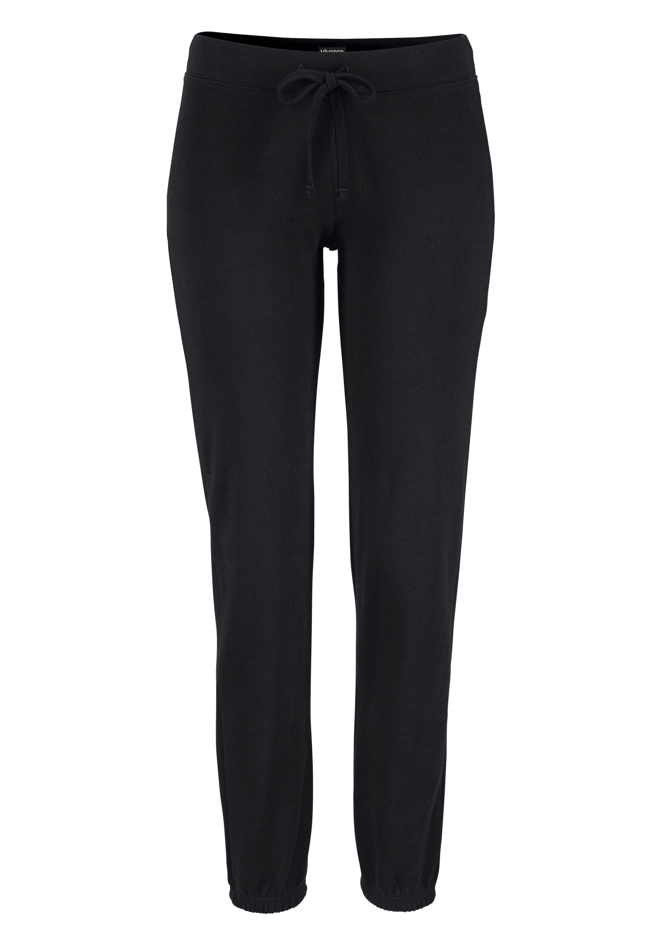 Vivance Dreams Pyjama, (Set, 3 teilig), mit Frontschriftzug
