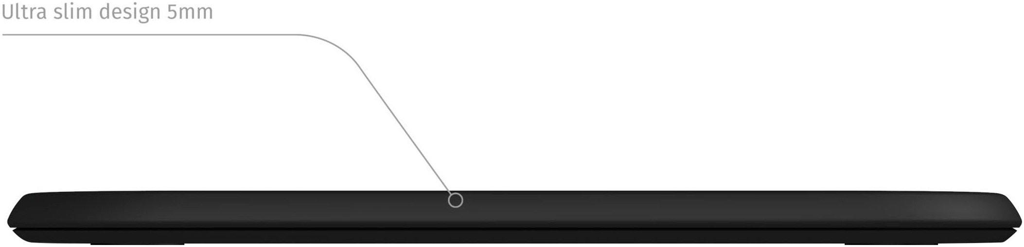 Zens Smartphone-Ladegerät »Einzelnes schnelles kabelloses Ladegerät Slim-Line«