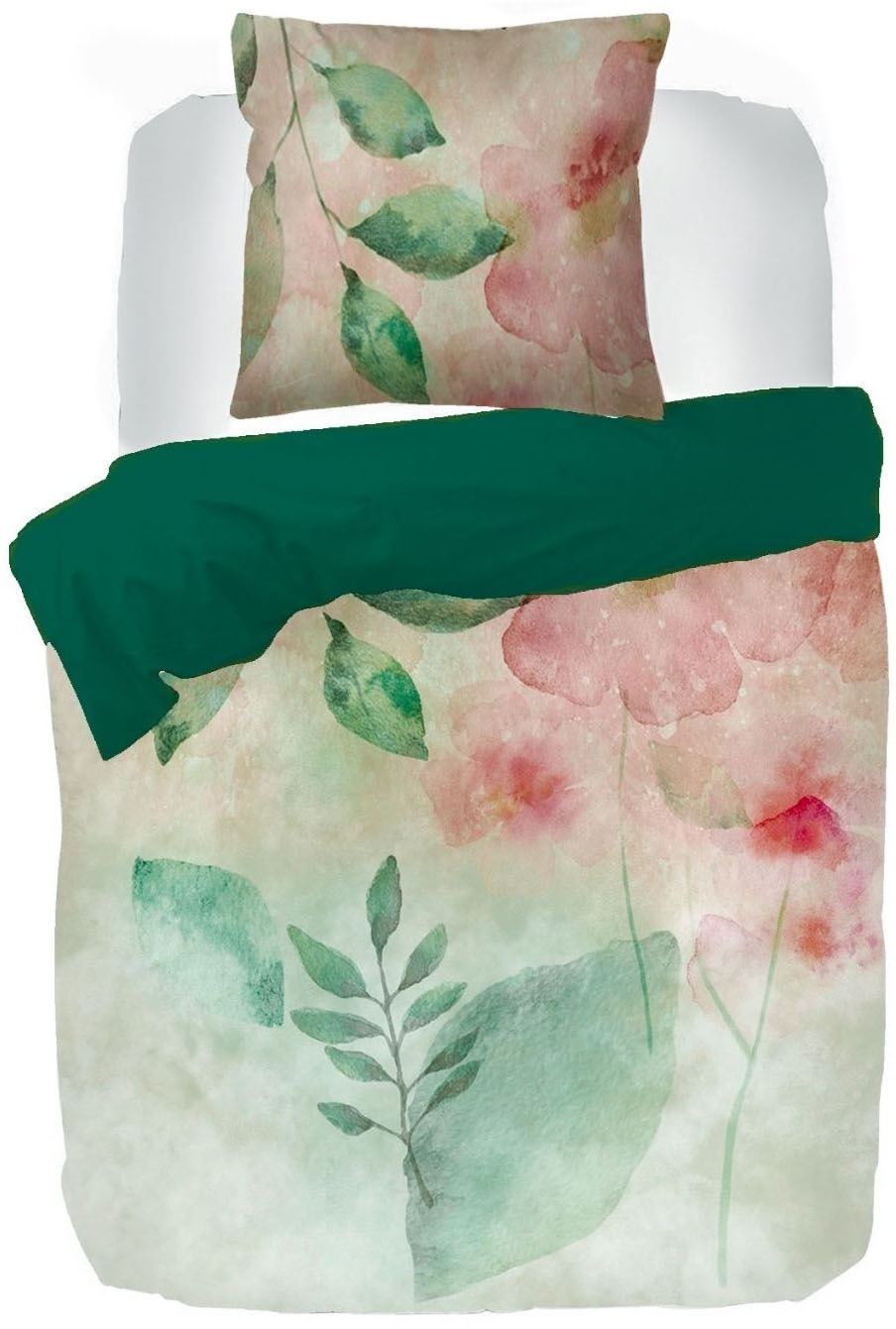 kayori Bettwäsche »Haimini«, 100% reiner Bio-Baumwoll-Satin