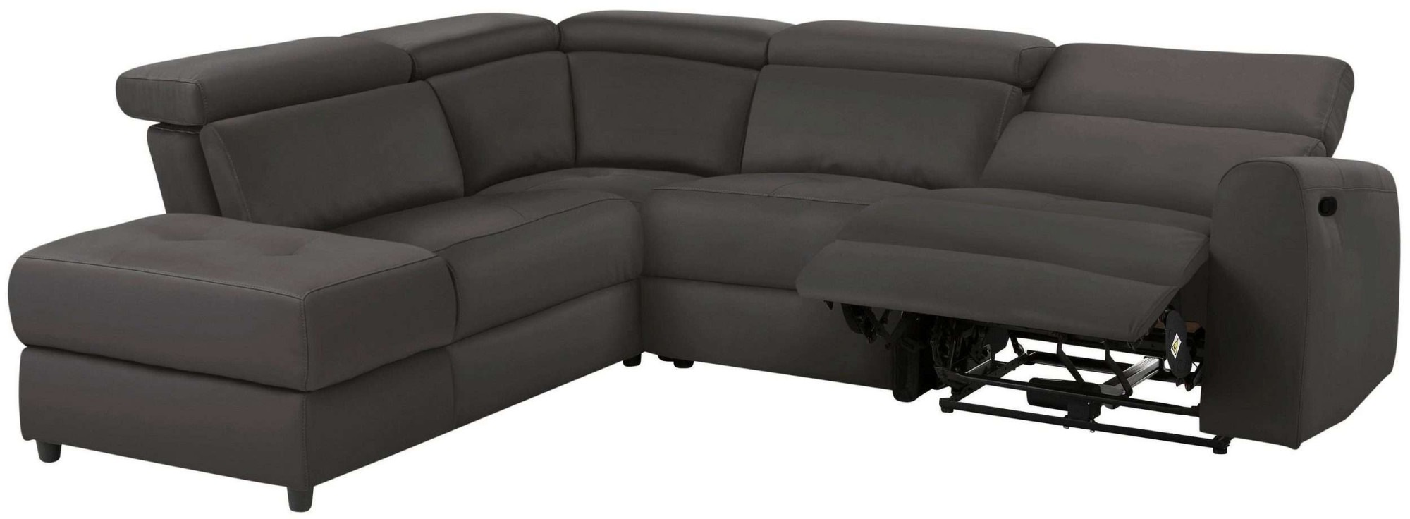 Home affaire Ecksofa »Sentrano, L-Form,«, 273 cm, man. o. elektr. Relaxfunktion und USB/Kopfverstellung