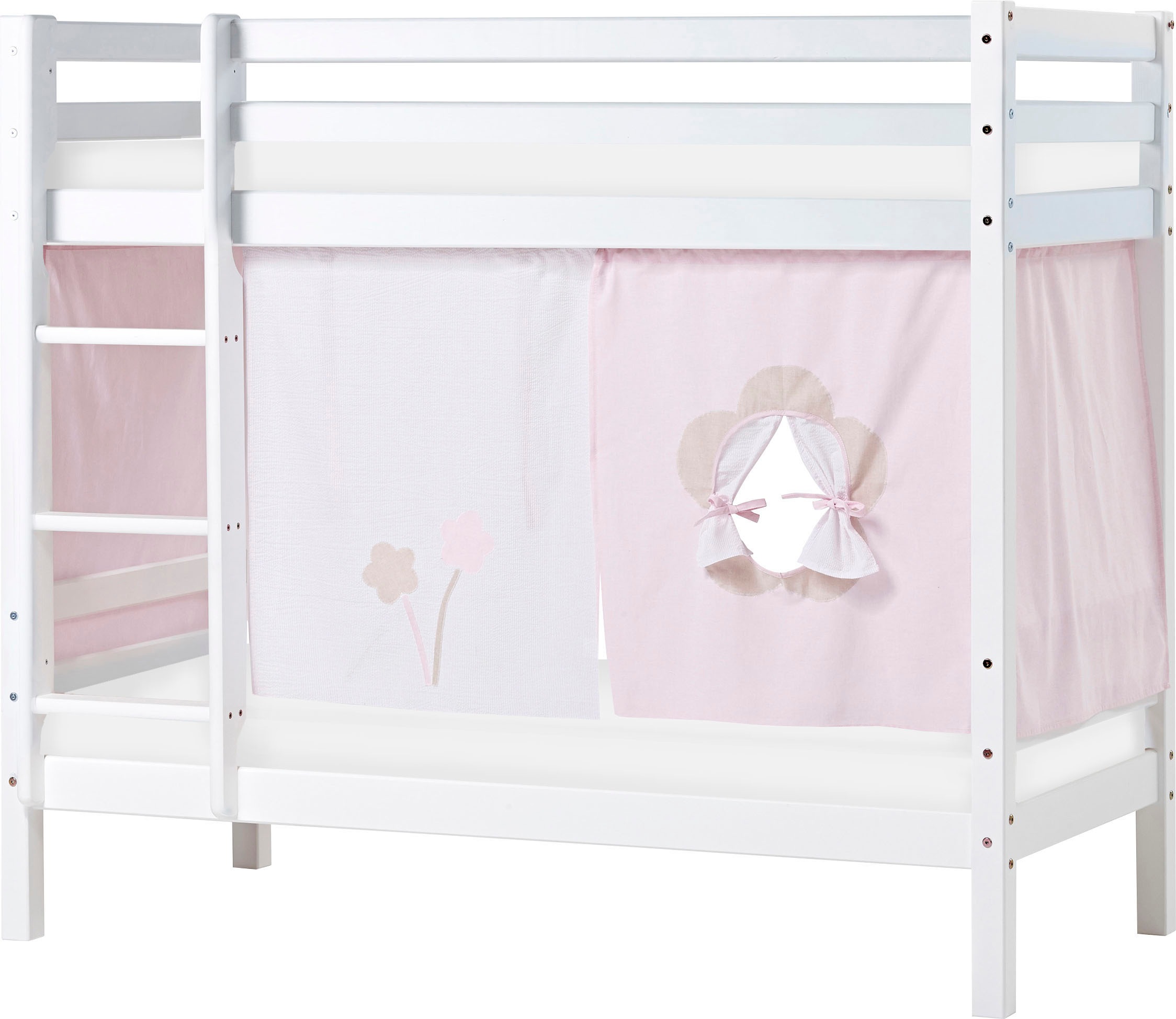 Hoppekids Etagenbett Liegeflache 70x160 Cm Mit Textilset Und Wahlweise Mit Matratze Moebel Suchmaschine Ladendirekt De