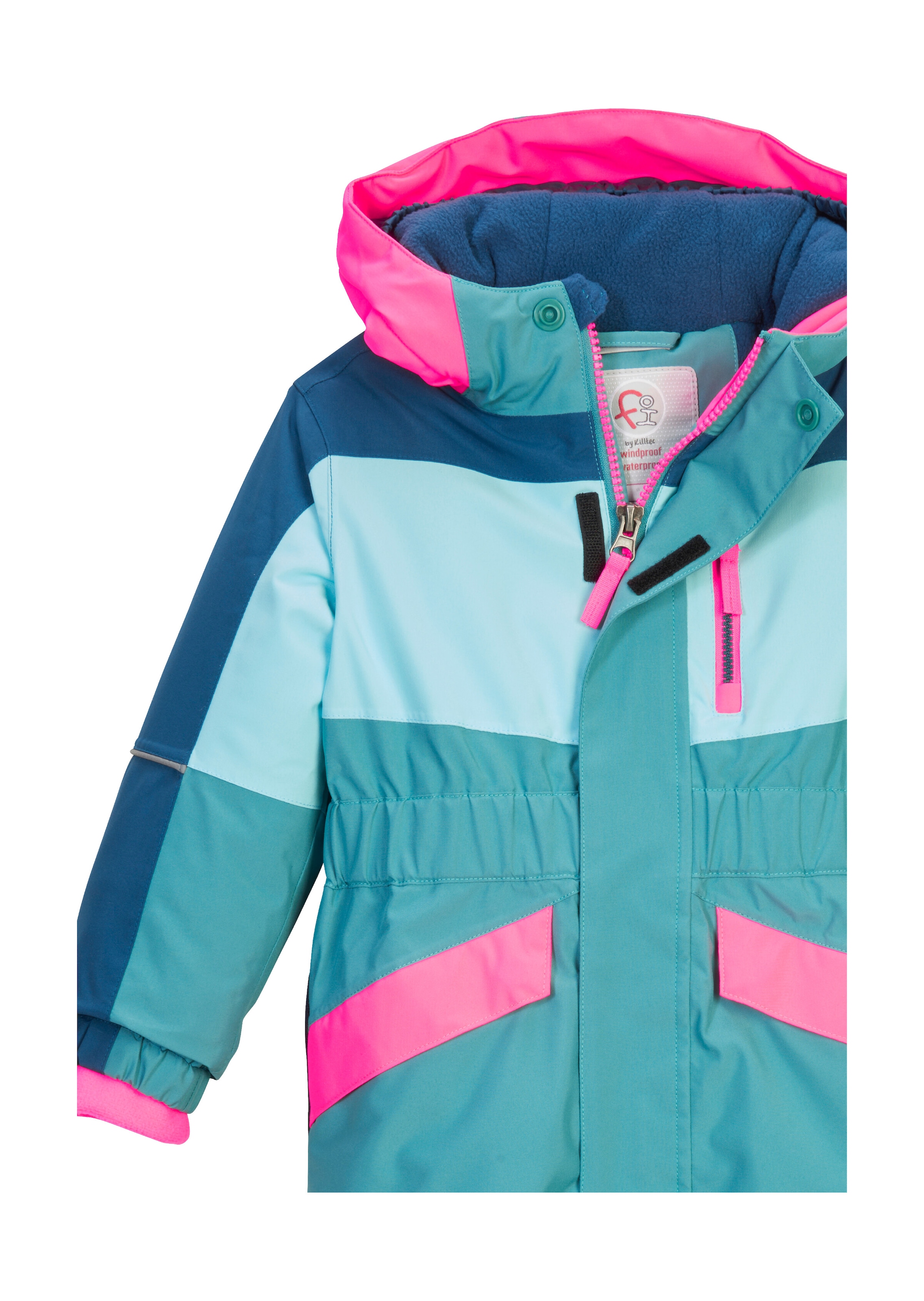 first instinct by killtec Overall »FISW 47 MNS ONPC« Warm gefütterter, wind- u. wasserdichter Schneeanzug, Grow-Up-Funktion